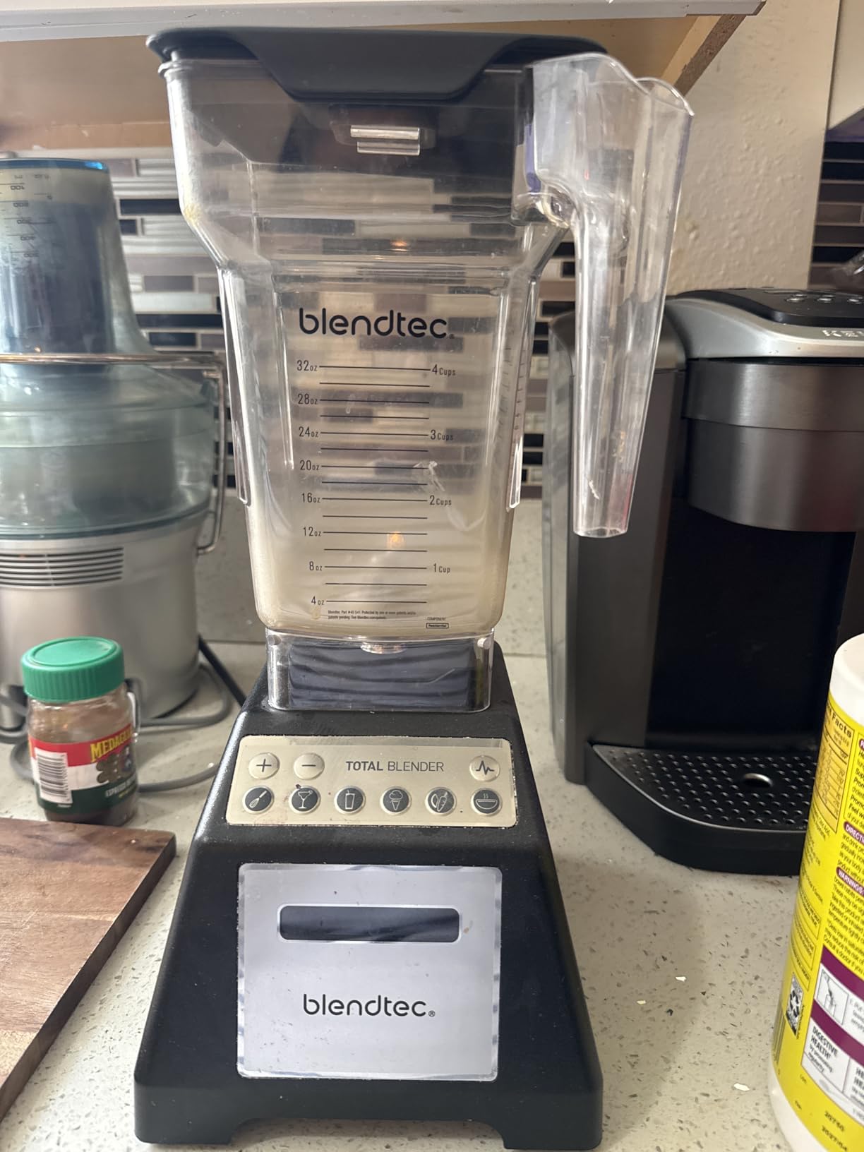Blendtec Total Classic Original Blender and 75 oz FourSide Blender Jar - Black customer photo 1