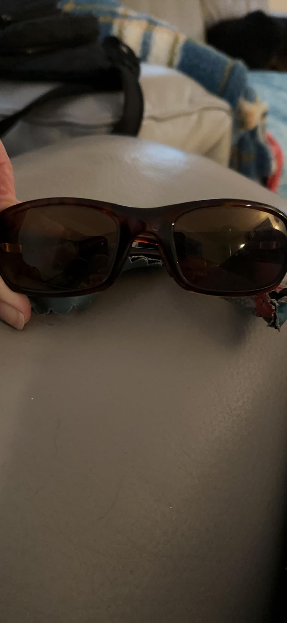 Maui Jim Men's and Women's Stingray Polarized Wrap Sunglasses customer photo 2
