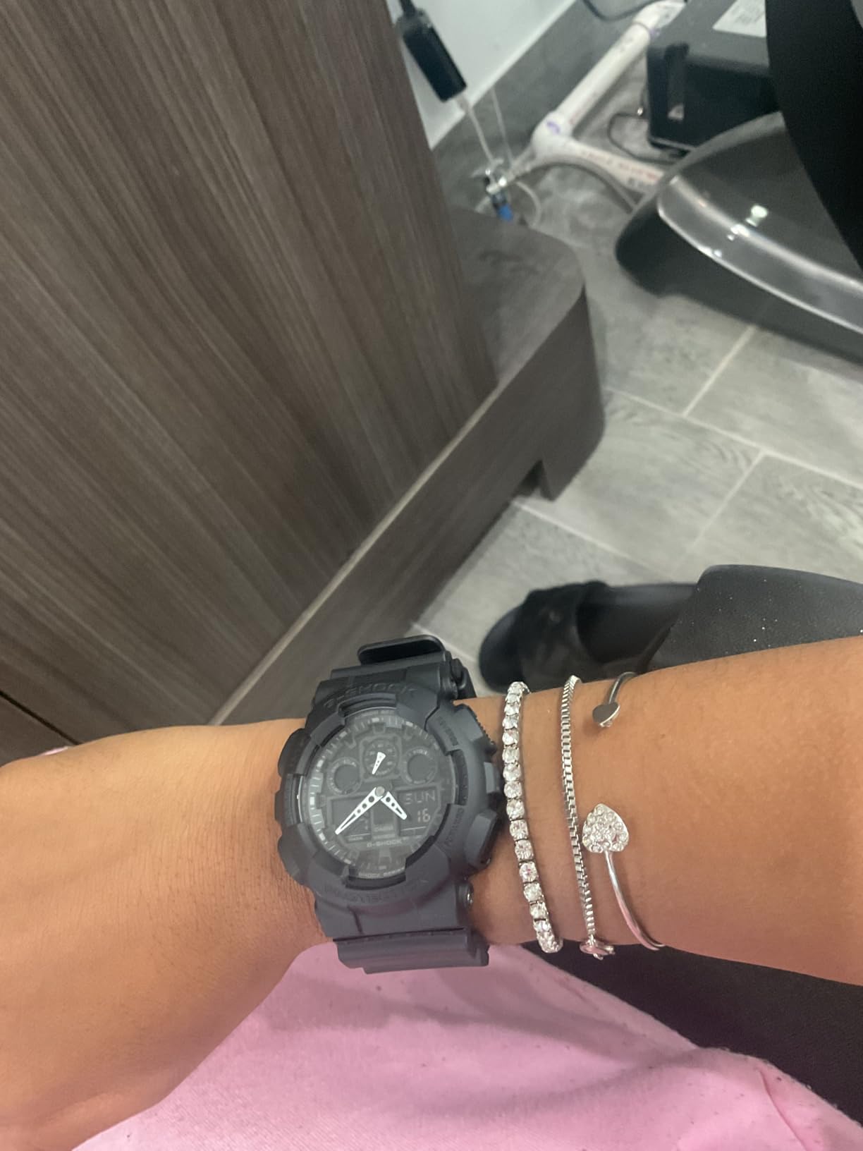 Casio G-Shock GA100-1A1 | Men's Tough Analog-Digital Watch | 200M Water Resistant | Shock & Magnetic Resistant | Sporty & Rugged Design customer photo 2