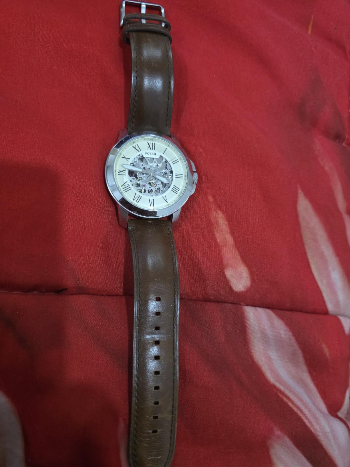 Fossil Men's Grant Quartz Stainless Steel Chronograph Watch for Men customer photo 2