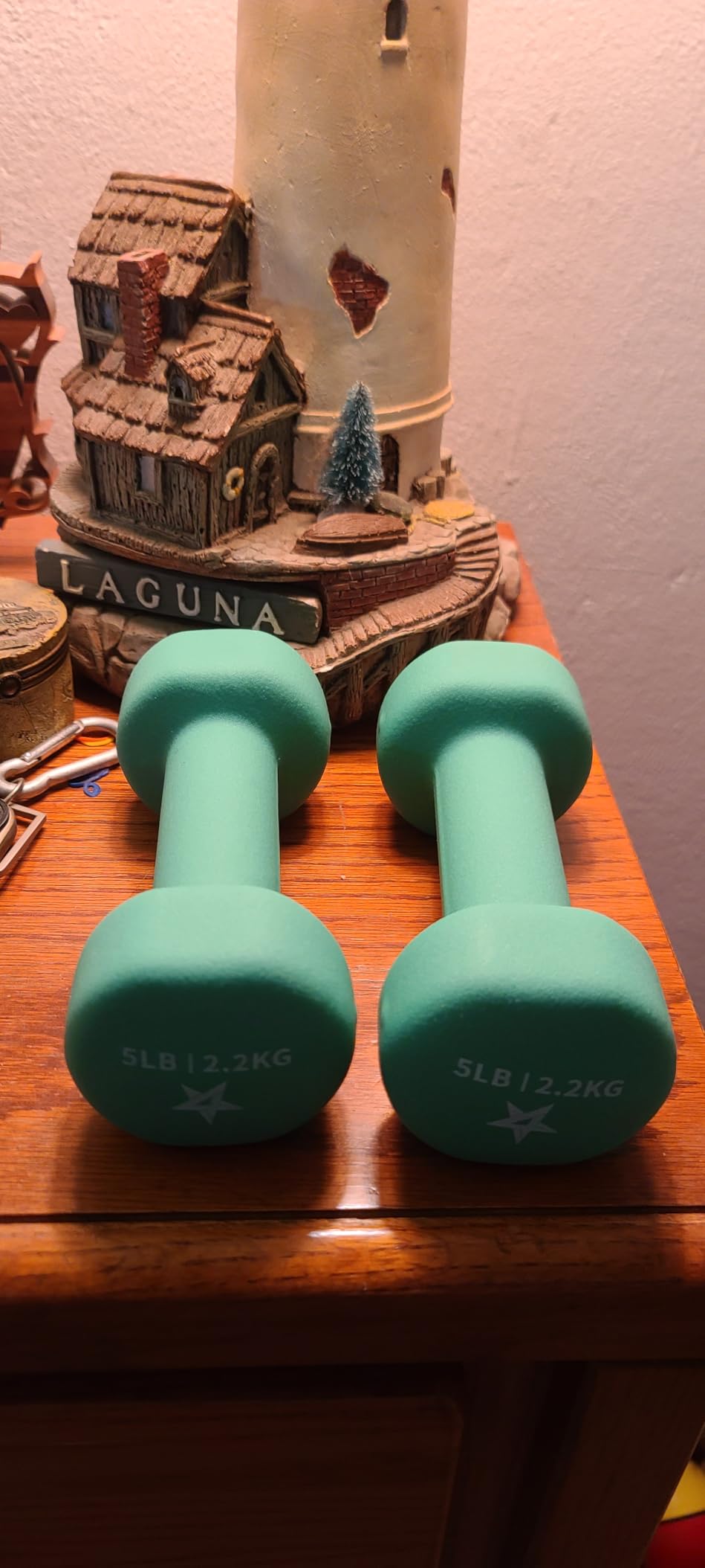 Yes4All Neoprene Coated Dumbbell Hand Weight Sets of 2 customer photo 2