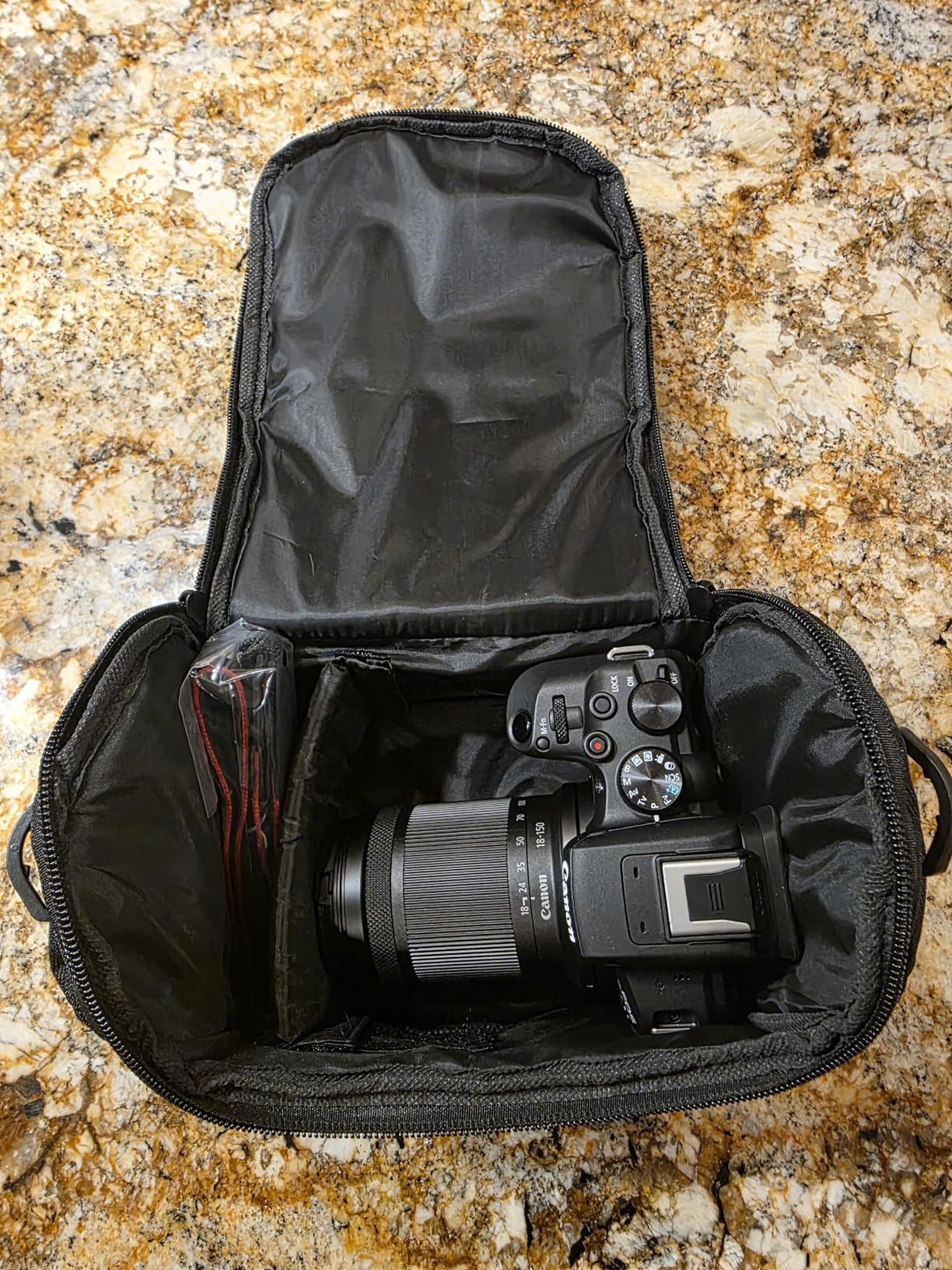 Large Padded Camera Bag with Shoulder Strap - DSLR & Mirrorless Camera Carrying Bag, Lightweight Protective Crossbody Camera Bag customer photo 1