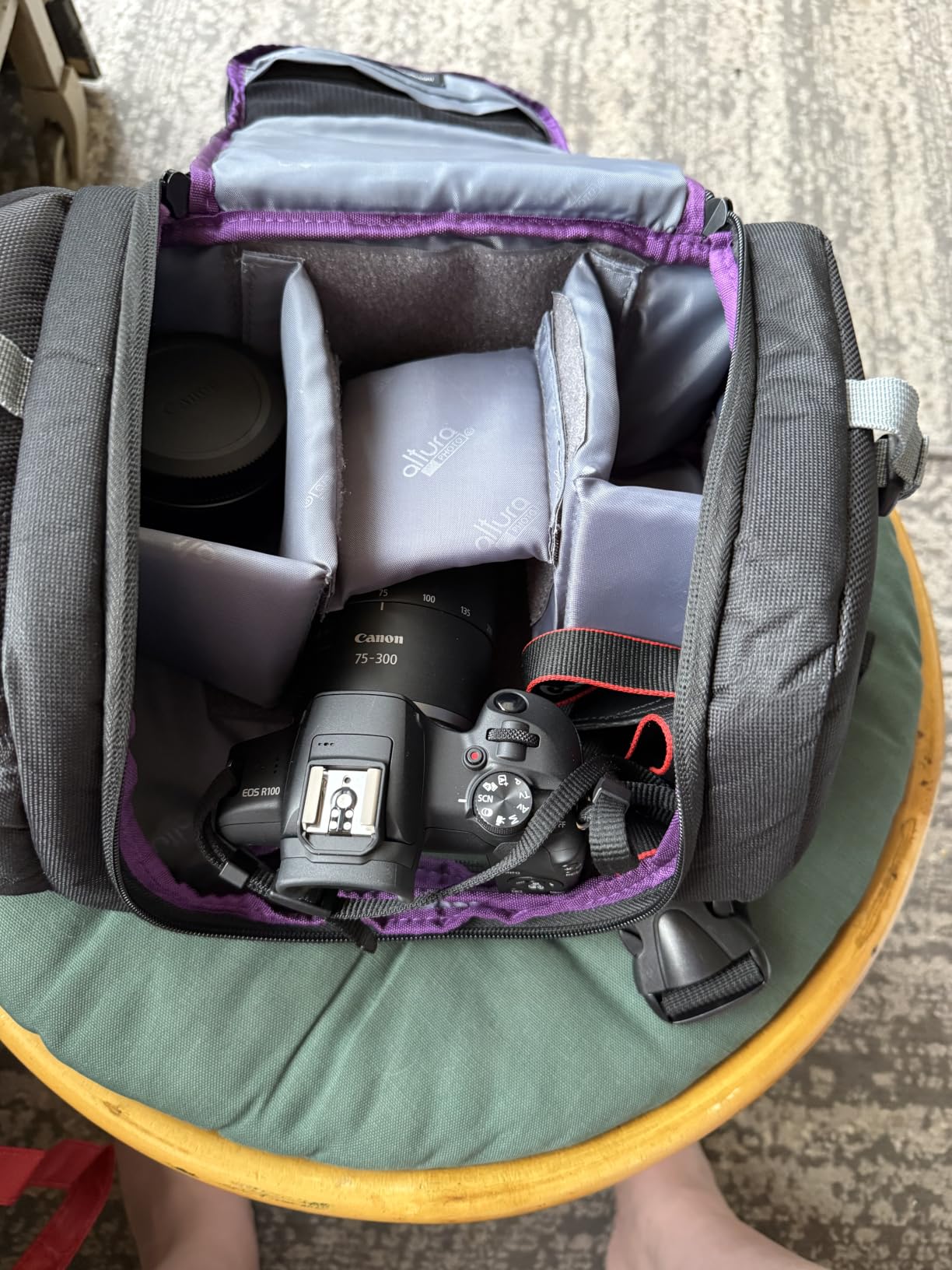 Altura Photo Camera Sling Bag Backpack, Crossbody for Canon, Nikon, Sony | Quick Access for Photographers customer photo 1