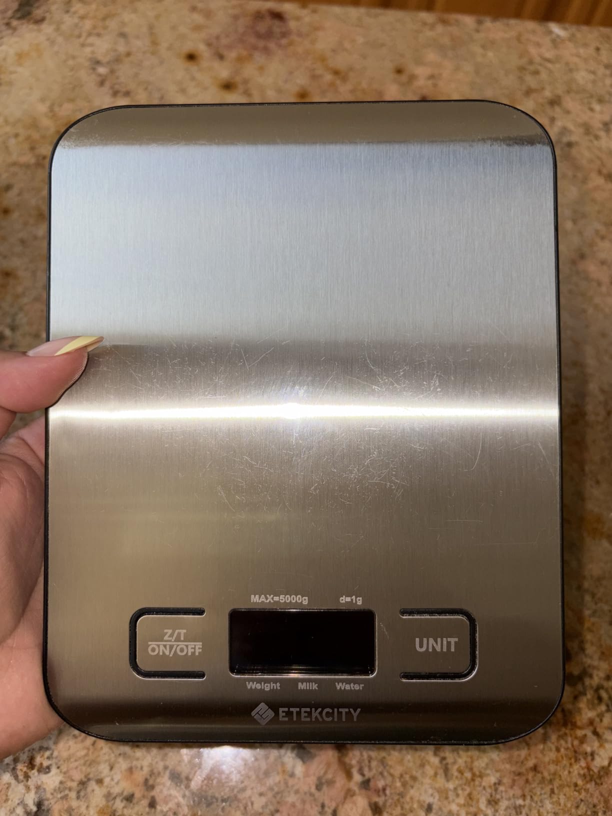 Etekcity Food Kitchen Scale, Digital Grams and Ounces, 11lb customer photo 1