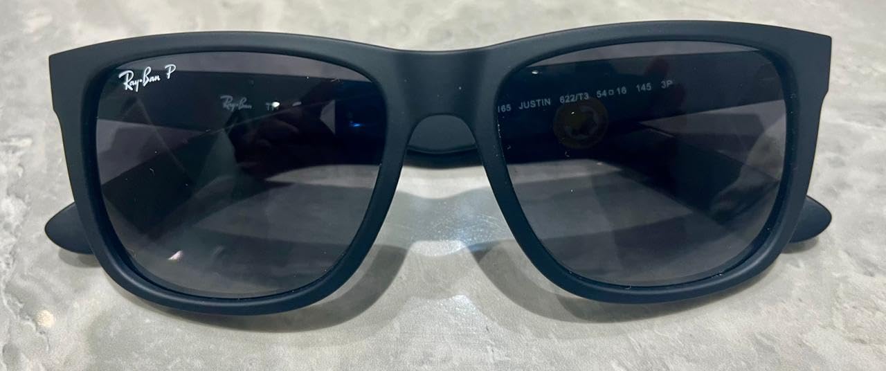 RB4165 Justin Classic Square Sunglasses for Men for Women customer photo 1