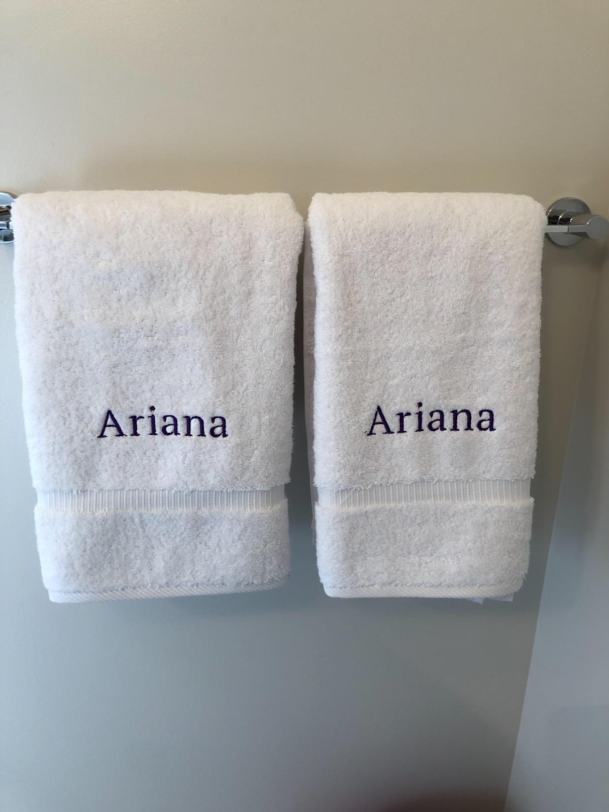 Luxury Hotel & Spa Collection, Personalized Towel, 100% Turkish Cotton 750+ GSM, Personalized Gift, Bathroom Dobby Border Bath Towel 27