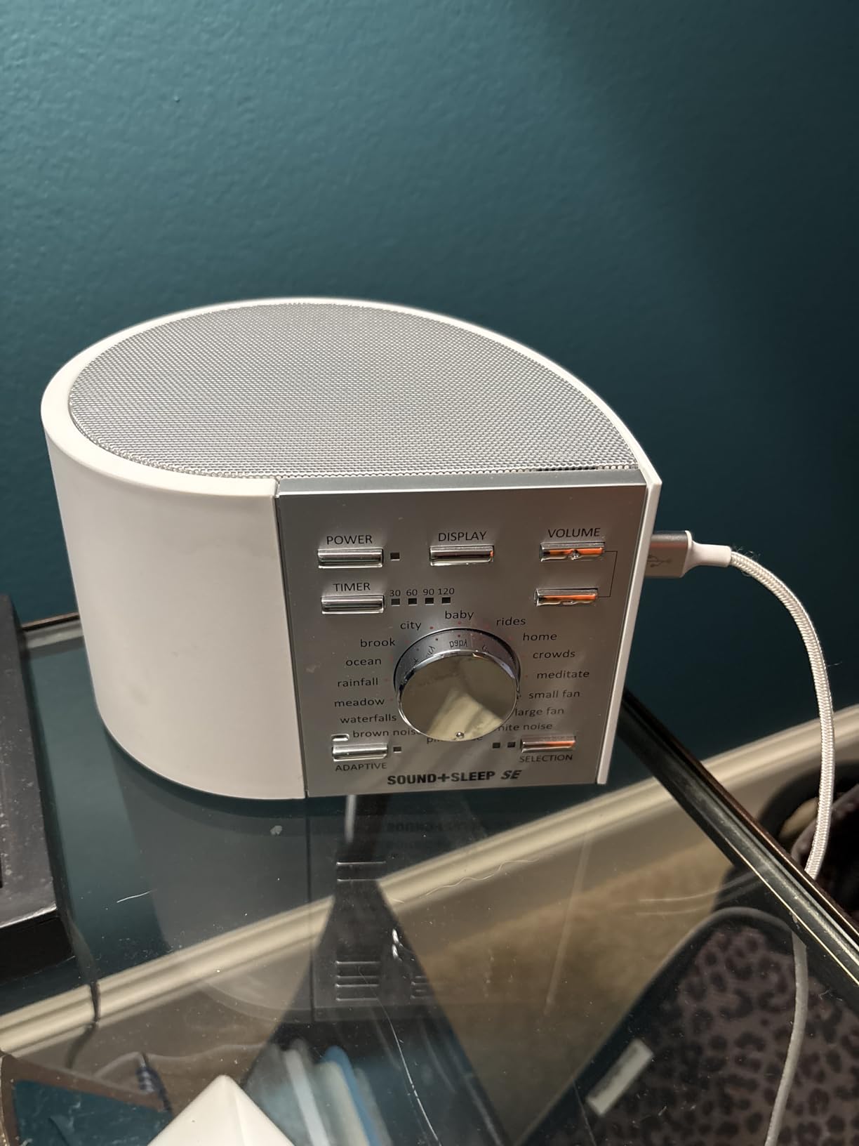 Sound + Sleep SE - White Noise Machine for Focus Support - Convenient Sleep Timer - Built-in Headphone Jack - Precision Volume Settings - Speech Privacy customer photo 1