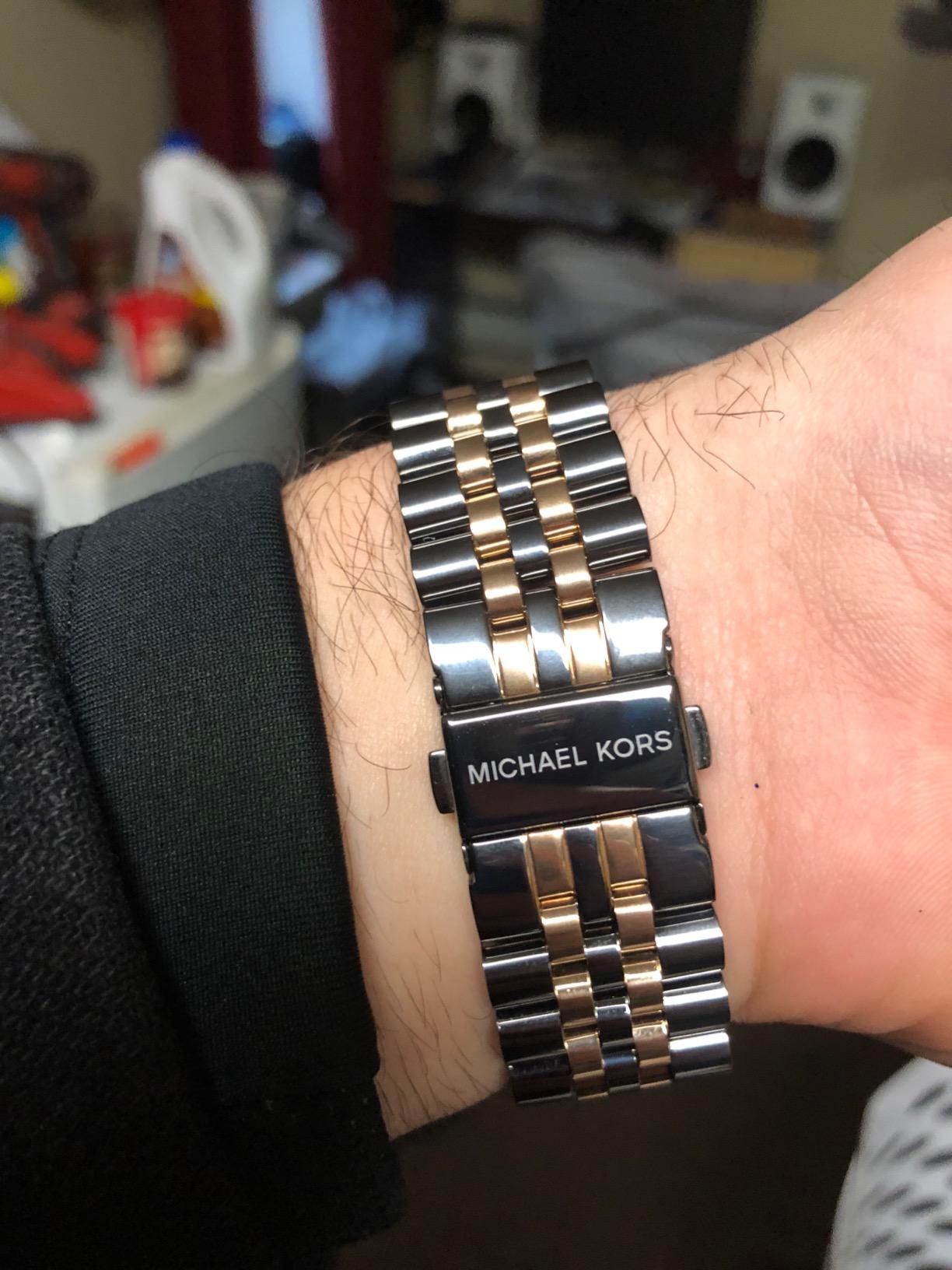 Michael Kors MK8286 - Oversized Lexington Chronograph Men's Watch customer photo 2