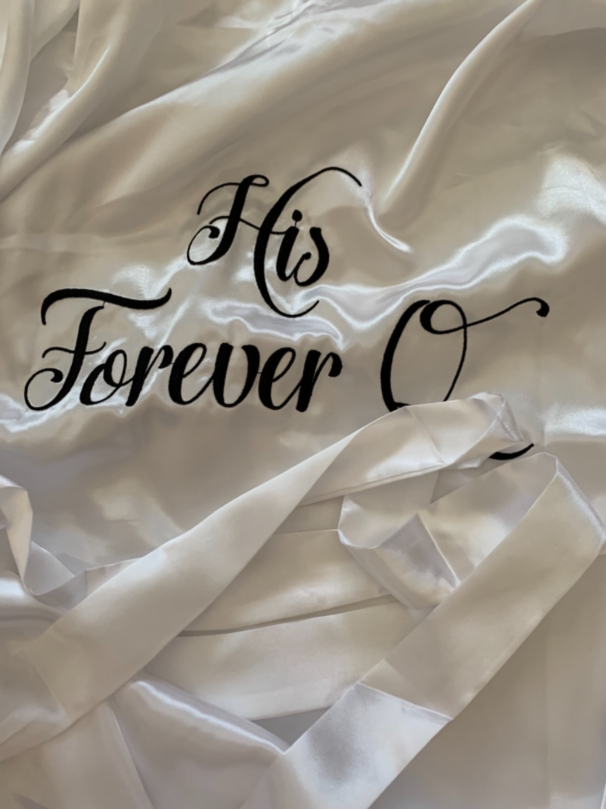 His and Her Robes for Couples Set Personalized - Mr. & Mrs. Satin Bridal Robes for Bride & Groom - Anniversary or Wedding Robes for Ideal Marriage Gift for Couples customer photo 1