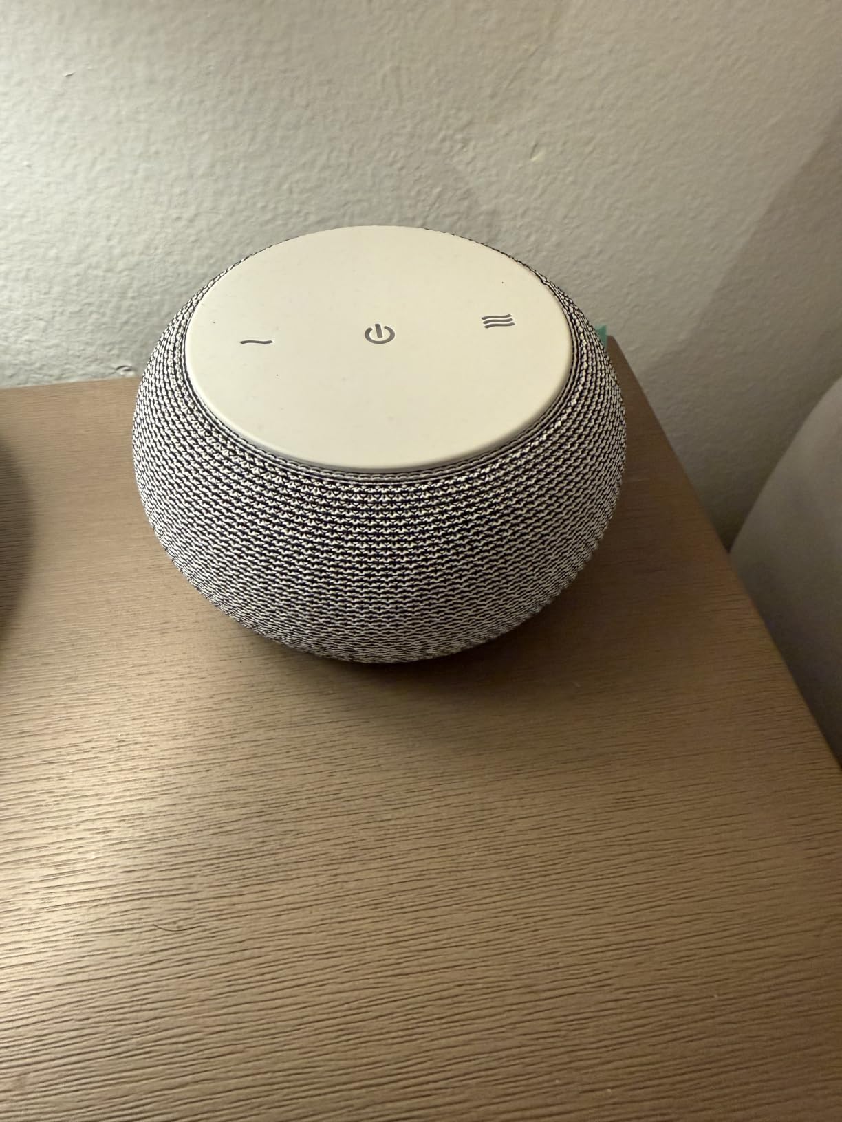 SNOOZ Original Smart White Noise Sound Machine, Real Fan Inside for Sleep customer photo 1