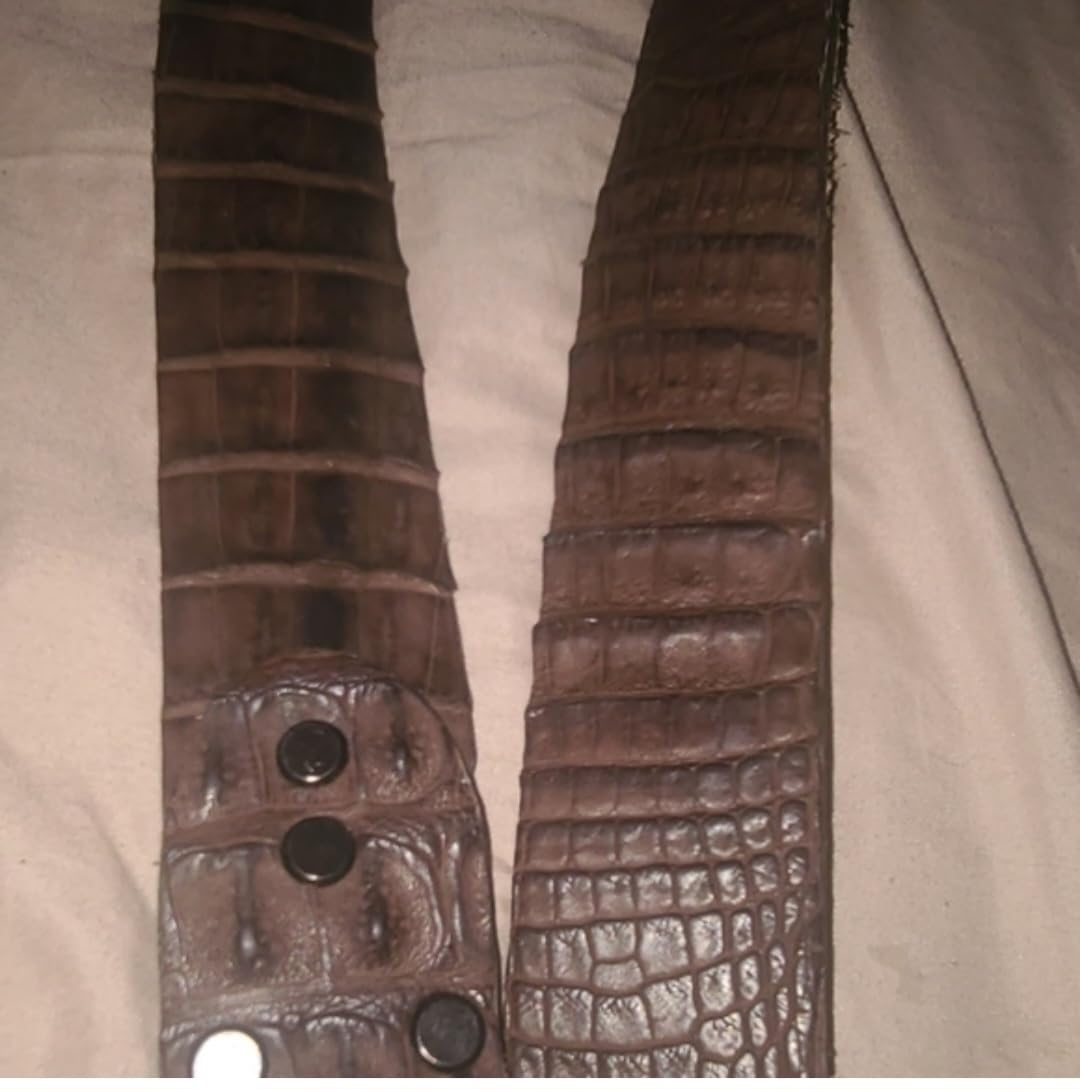 KEECOW Men's 100% Italian Cow Leather Belt Men With Anti-Scratch Buckle, Packed in a Box customer photo 1