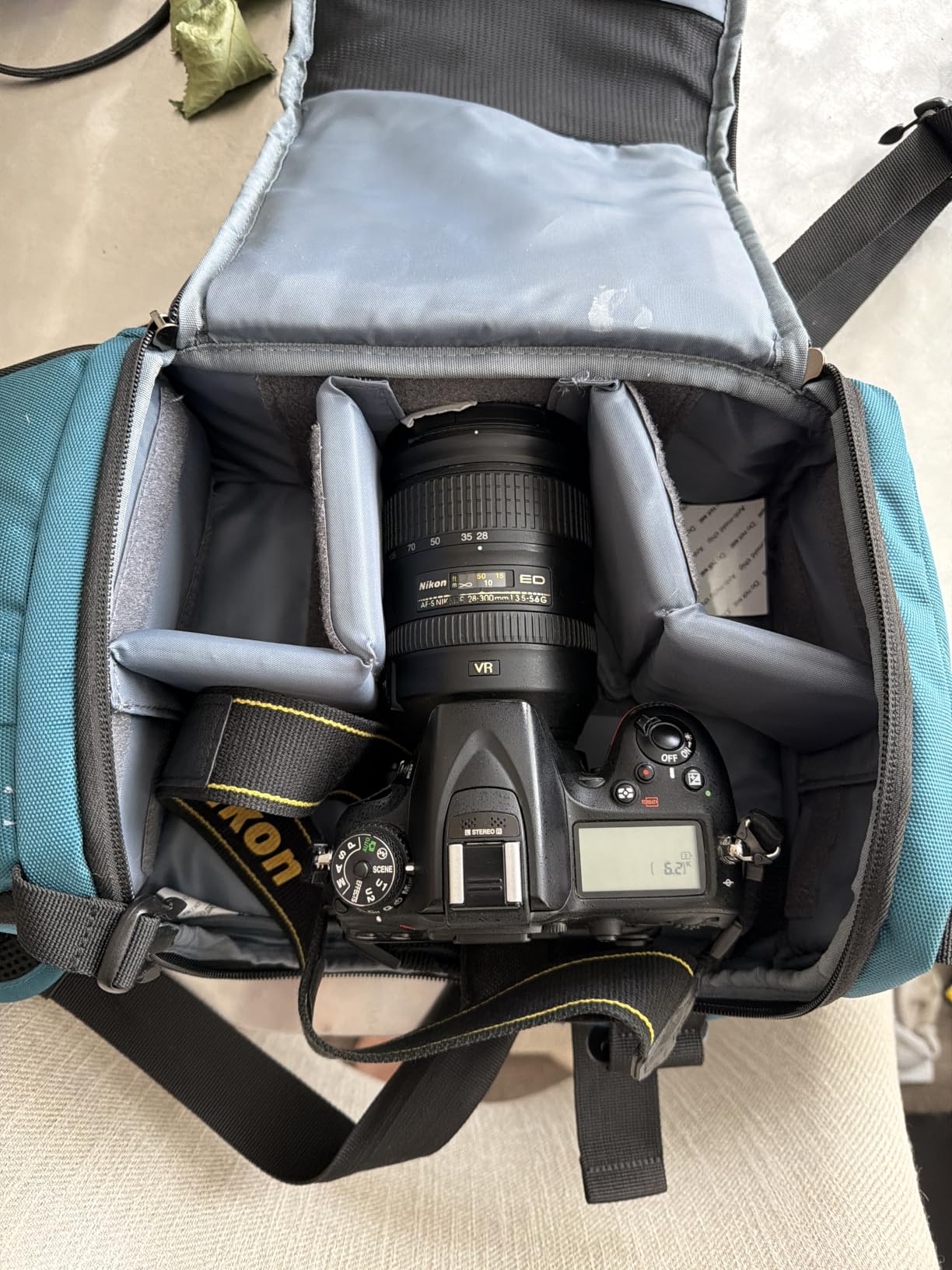 MOSISO Camera Sling Bag, DSLR/SLR/Mirrorless Camera Case Camera Backpack, Shockproof Photography Bag with Tripod Holder & Removable Modular Inserts customer photo 1