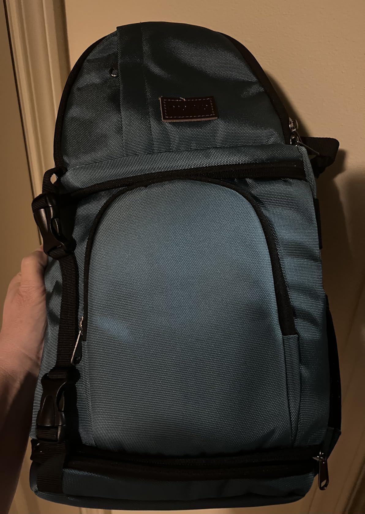 MOSISO Camera Sling Bag, DSLR/SLR/Mirrorless Camera Case Camera Backpack, Shockproof Photography Bag with Tripod Holder & Removable Modular Inserts customer photo 2
