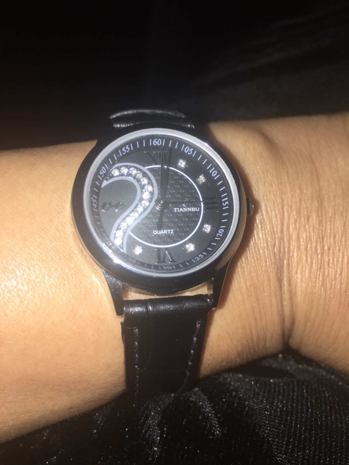 DREAMING Q&P Ultrathin Leather His and Hers Wristwatches customer photo 2
