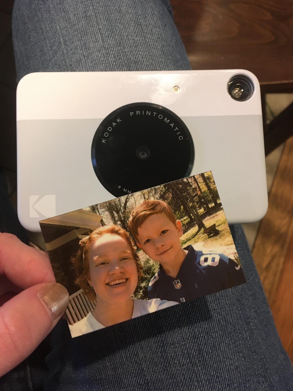 KODAK Printomatic Full-Color Instant Print Digital Camera - Black customer photo 1