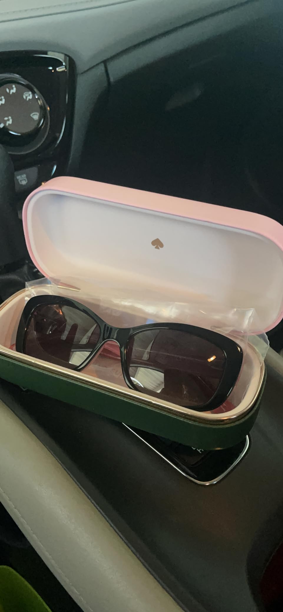 Kate Spade New York Women's Claretta Rectangular Sunglasses customer photo 2