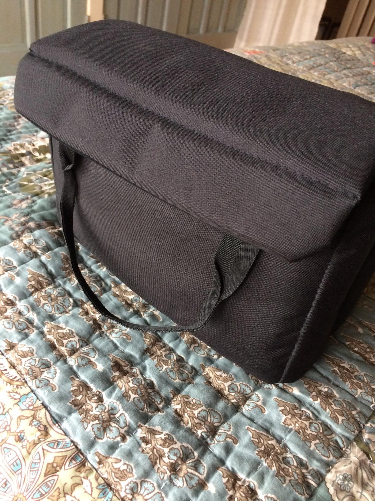 Camera Inserts Lens Padded Insert Liner DSLR SLR Protective Bag Camera Cube Roomy Case Waterproof Foldable pouch for Camera Lens Accessories Sony Canon Nikon Olympus (Black) customer photo 2