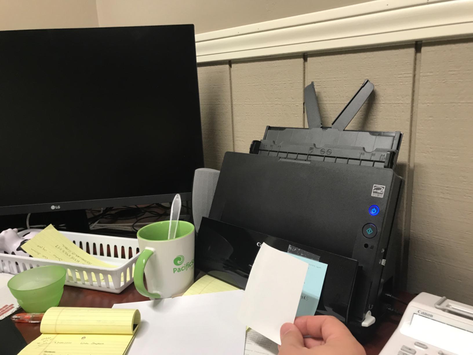 Canon imageFORMULA DR-C225 II Office Document Scanner - Duplex Desktop Scanner customer photo 2