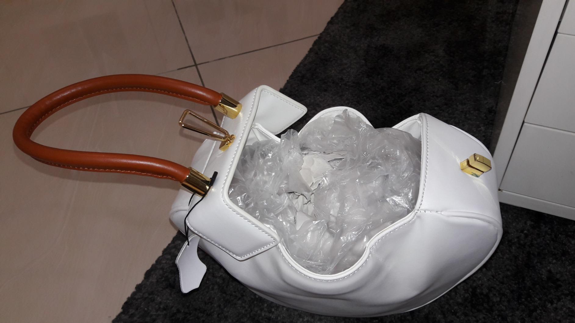 Mn&Sue Genuine Leather Top Handle Handbag for Women Evening Formal Clutch customer photo 2