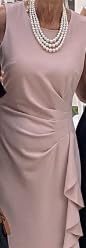 Anne Klein Women's Pearl Collar Necklace, Statement Fashion Jewelry with Pearl Accents and Adjustable Extender for Everyday and Dress Wear customer photo 2