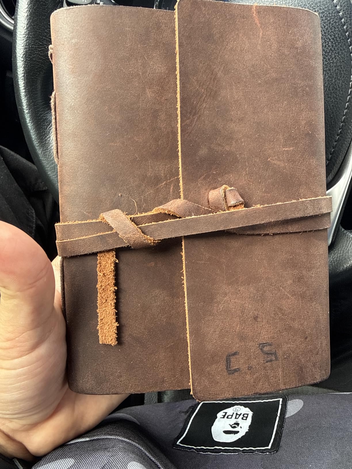 Leather Journal Notebook for Men & Women customer photo 2