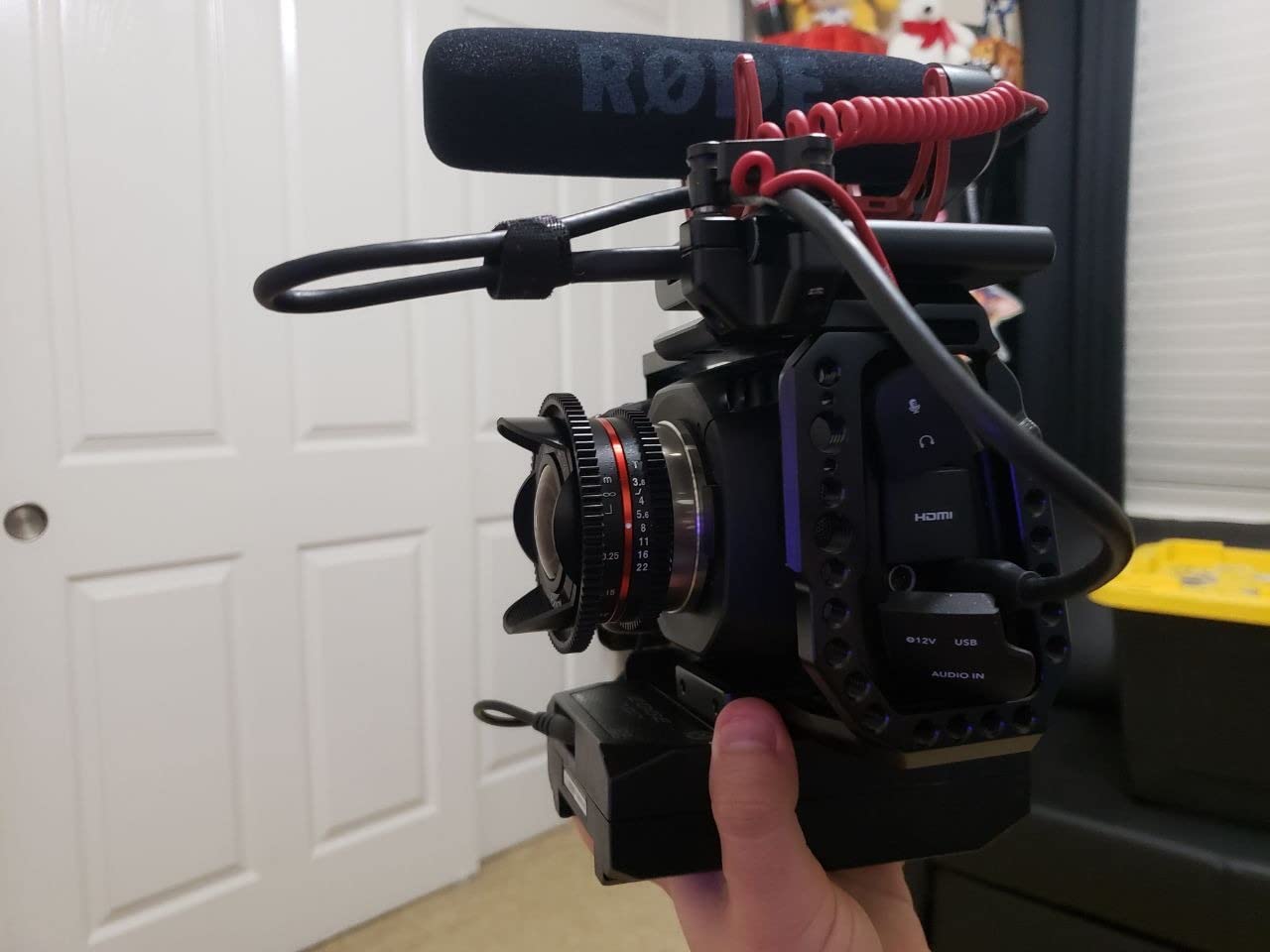 SmallRig BMPCC 4K & 6K Cage for Blackmagic Design Pocket Cinema Camera 4K & 6K with Cold Shoe, NATO Rail - 2203 customer photo 1