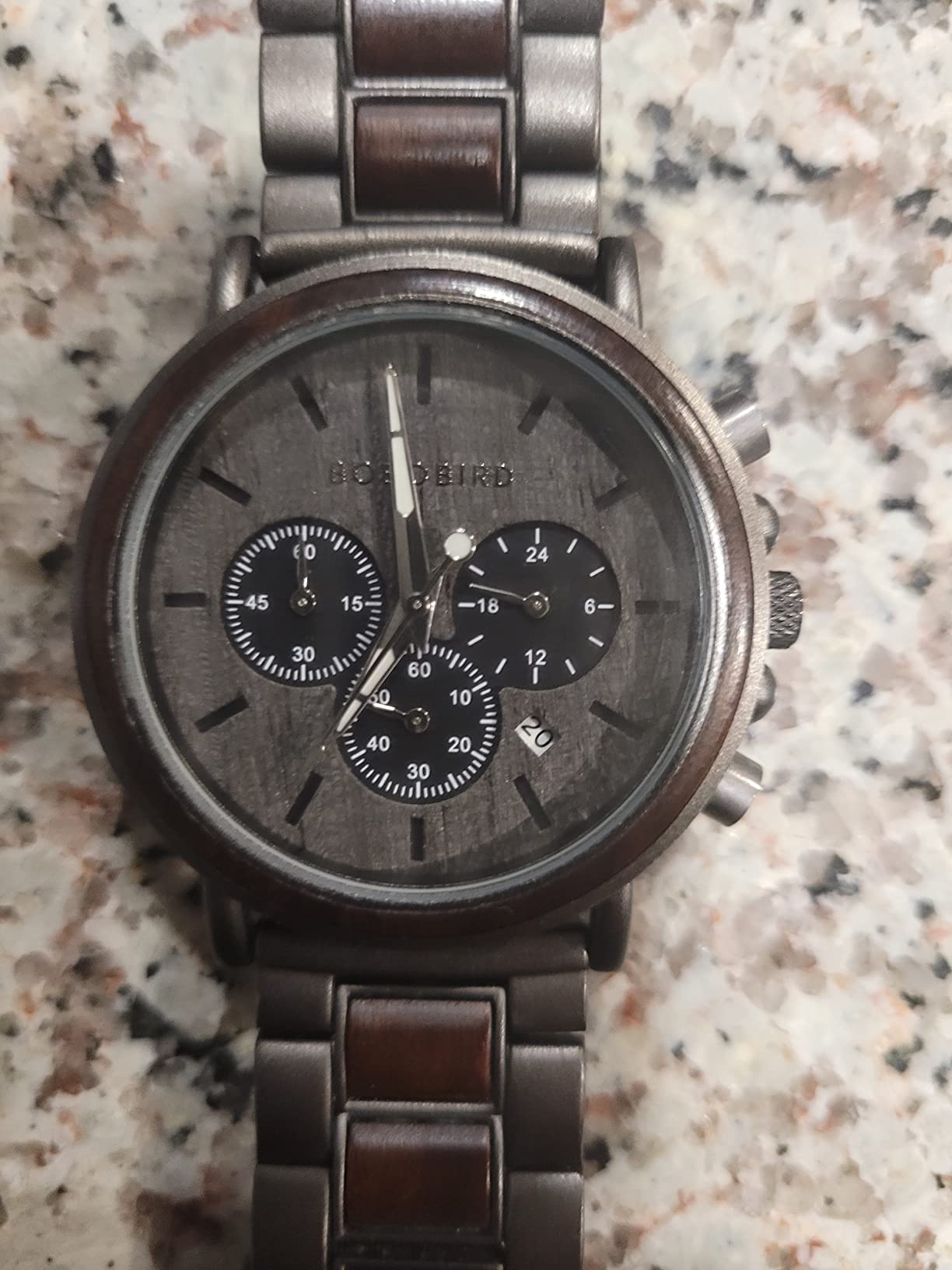 2win Engraved Wooden Watch for Boyfriend My MAN Fiance Husband Customized Personalized Wood Watches for Men Birthday Anniversary Personalized Watch customer photo 1