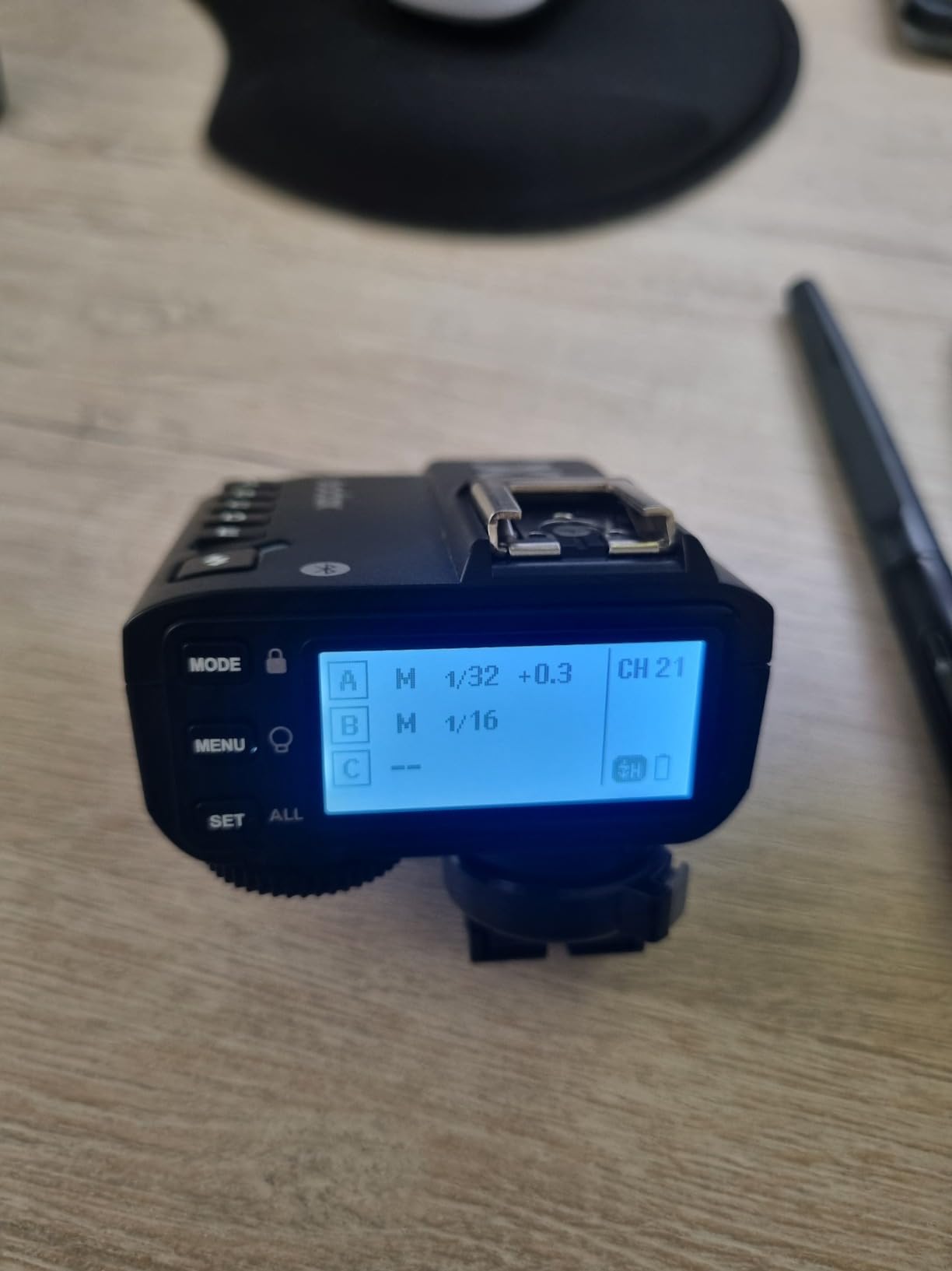 Godox X2T-S TTL Wireless Flash Trigger for Sony, Bluetooth Connection, 1/8000s HSS, 5 Separate Group Buttons, Relocated Control-Wheel, New Hotshoe Locking, New AF Assist Light customer photo 1