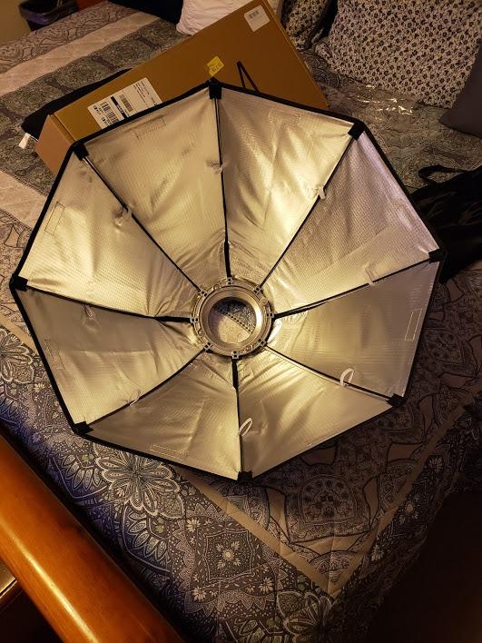 GVM 80W Video Light, Studio Lights for Photography, Softbox Lighting Kit with Bowens Mount, CRI97+ 5600K Colour Temperature, 22in Softbox, Tripod Stand, YouTube, Video, Wedding customer photo 1
