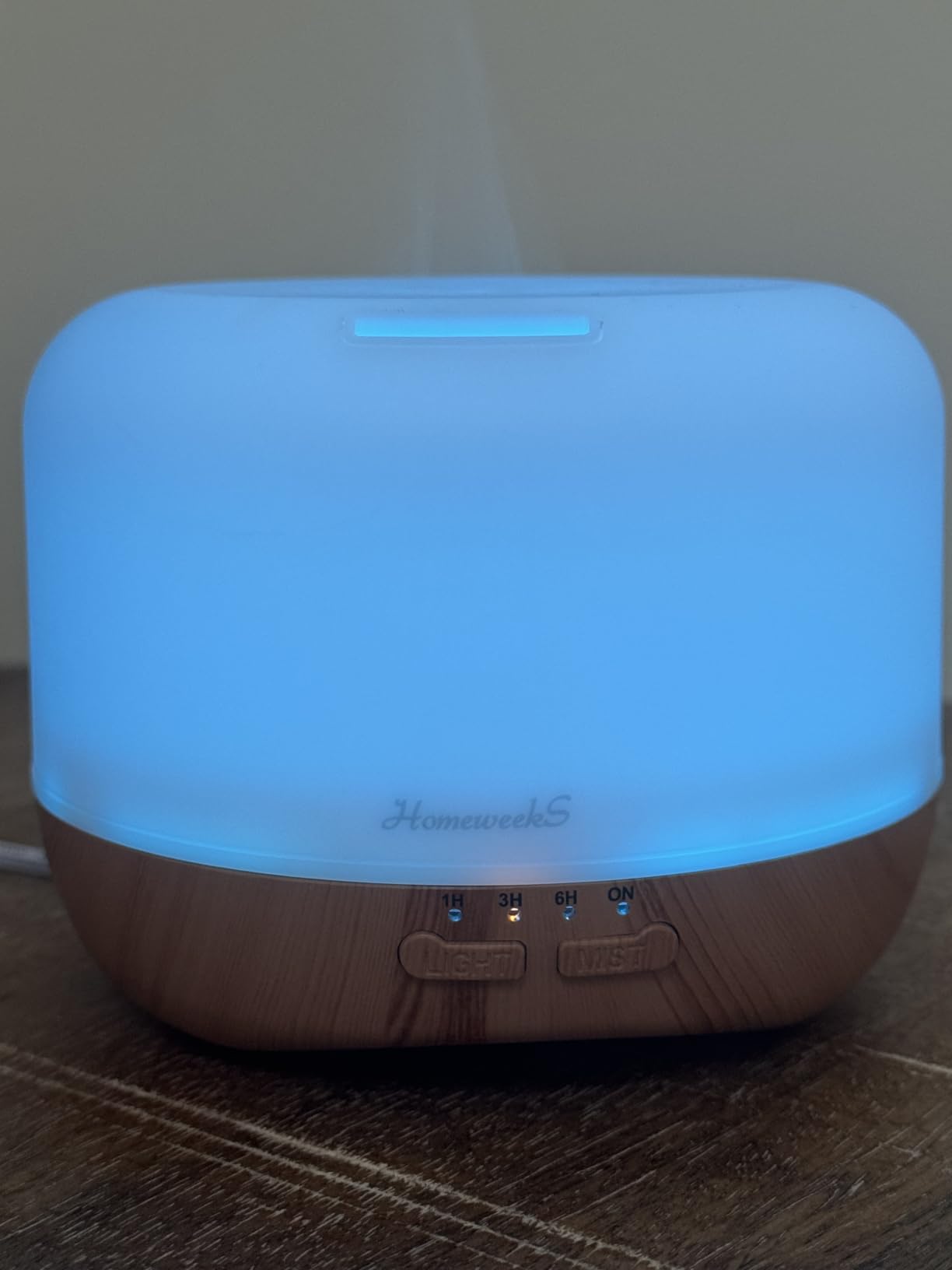 Homeweeks Essential Oil Diffuser for Room Aromatherapy Scent Diffuser customer photo 1