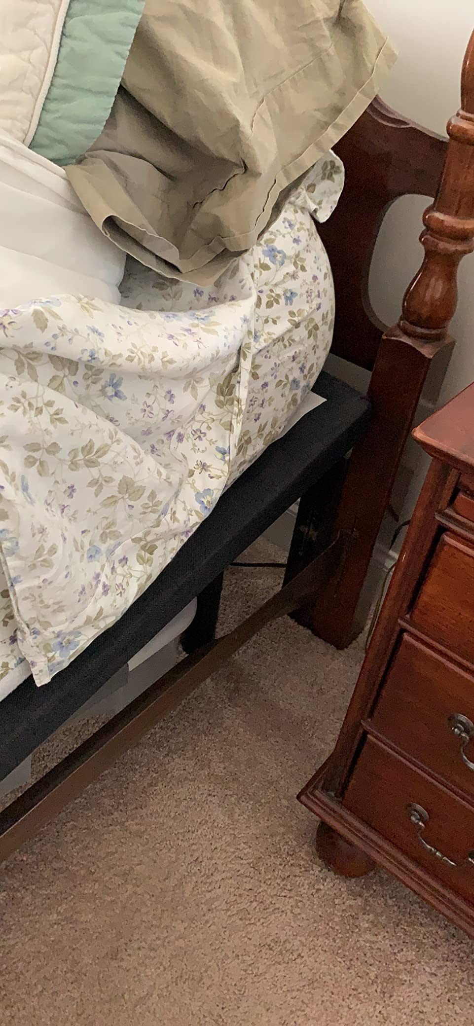 Blissful Nights King e3 Adjustable Bed Base Frame with Head and Foot Incline, Wireless Remote Control, Easy Assembly, and 10 Year Warranty customer photo 2
