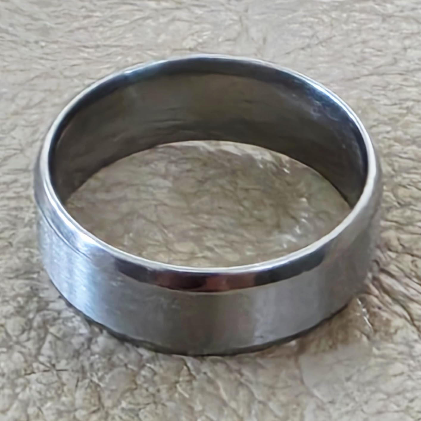 Jstyle Stainless Steel Rings for Men Wedding Ring Cool Simple Band 8MM Width 3 Pcs A Set customer photo 1