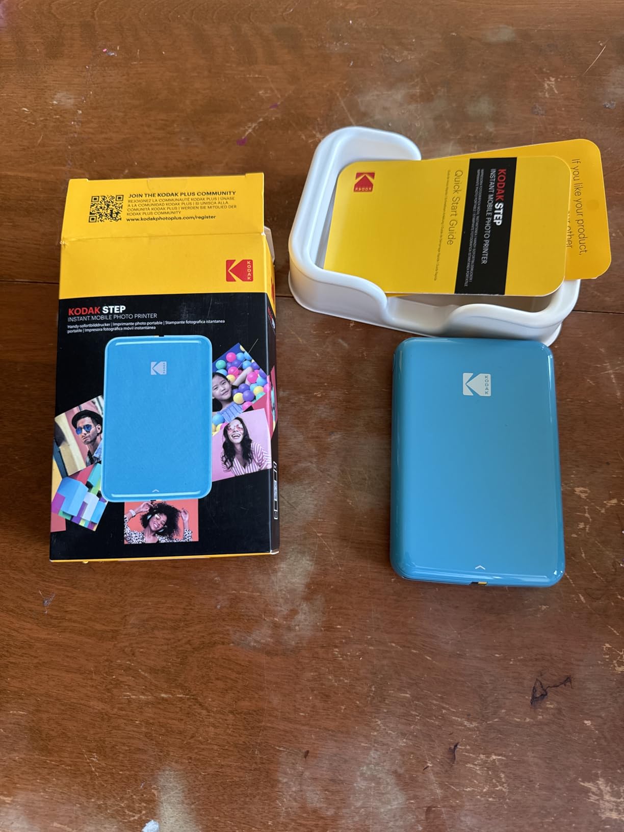 KODAK Step Instant Smartphone Photo Printer - Portable Mini Color Wireless Mobile Printer, Zink 2x3 (5.1x7.5 cm) Sticky-Back Photos, Bluetooth Compatible with iOS & Android customer photo 2