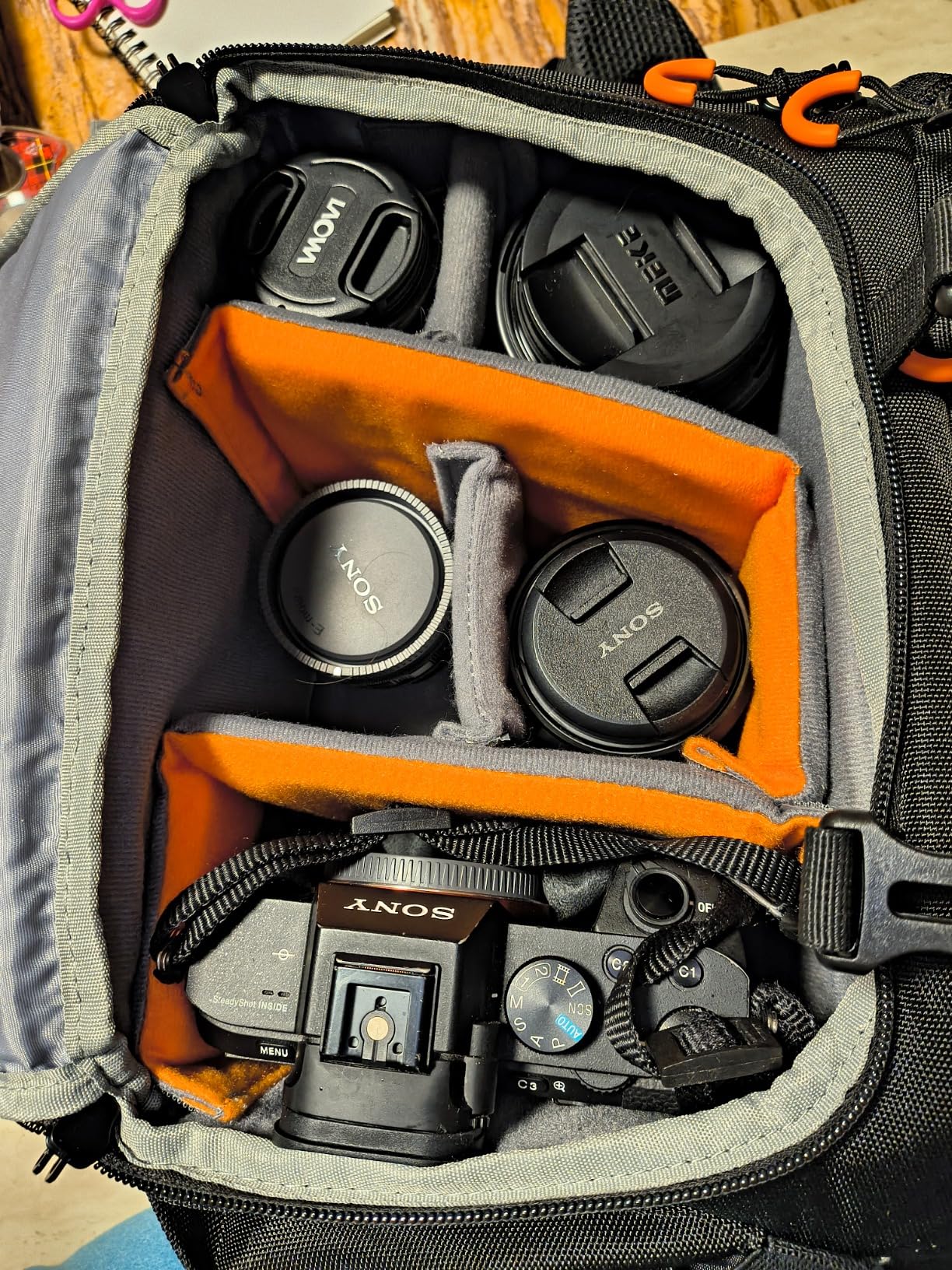 TARION Professional Camera Backpack for Photographers Medium 15L PBL, Quick Top Side Access, 15.6