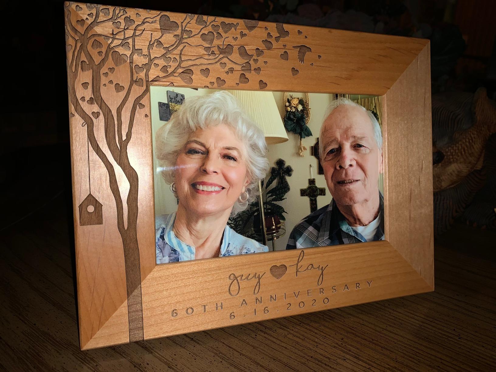 Personalized Wedding Picture Frame 5x7 - You and Me, Romantic Wedding Gifts customer photo 1