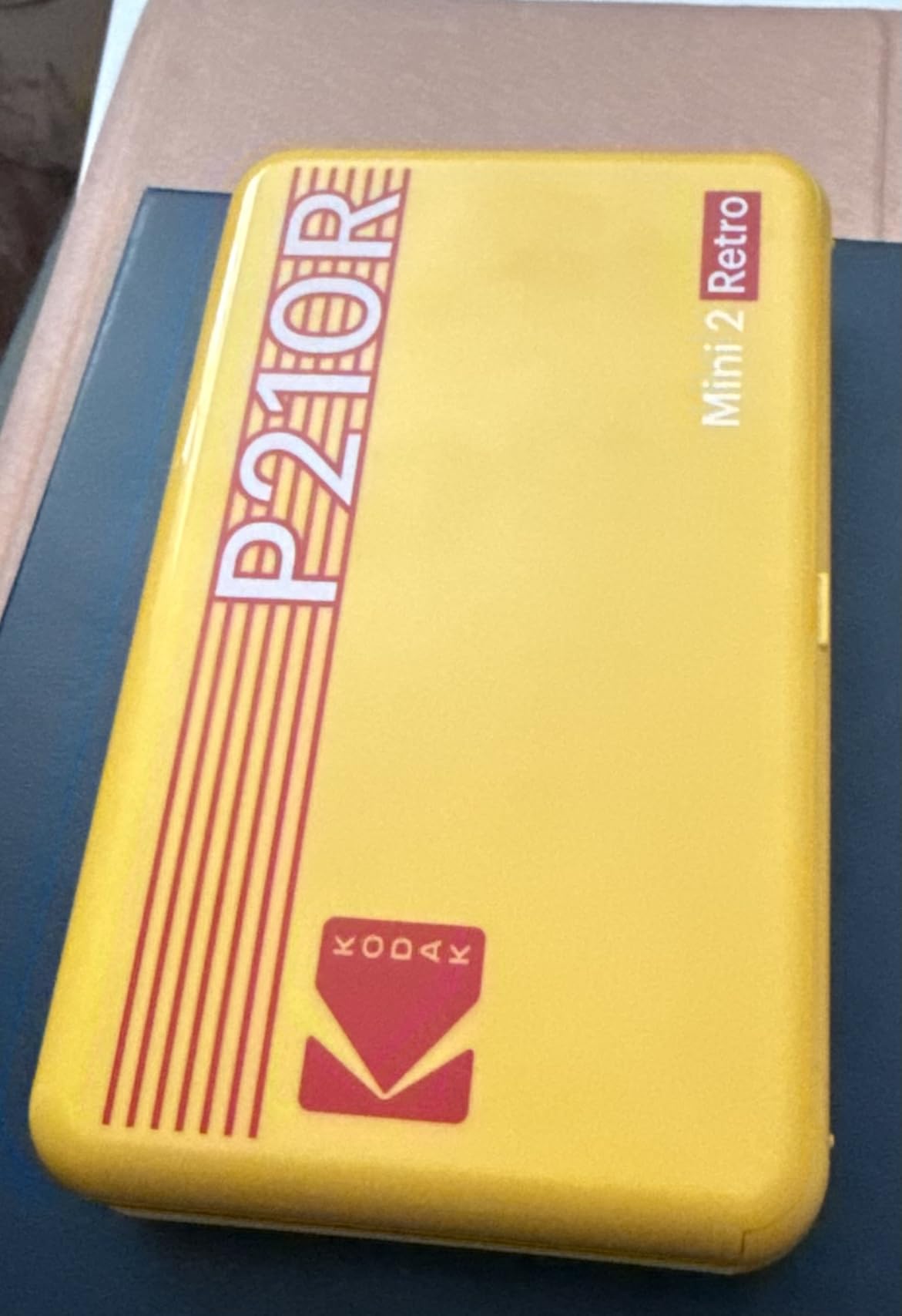 KODAK Mini 2 Retro 2x3 Portable Photo Printer - 4PASS, 38 Sheets, Bluetooth, Water-Resistant customer photo 1