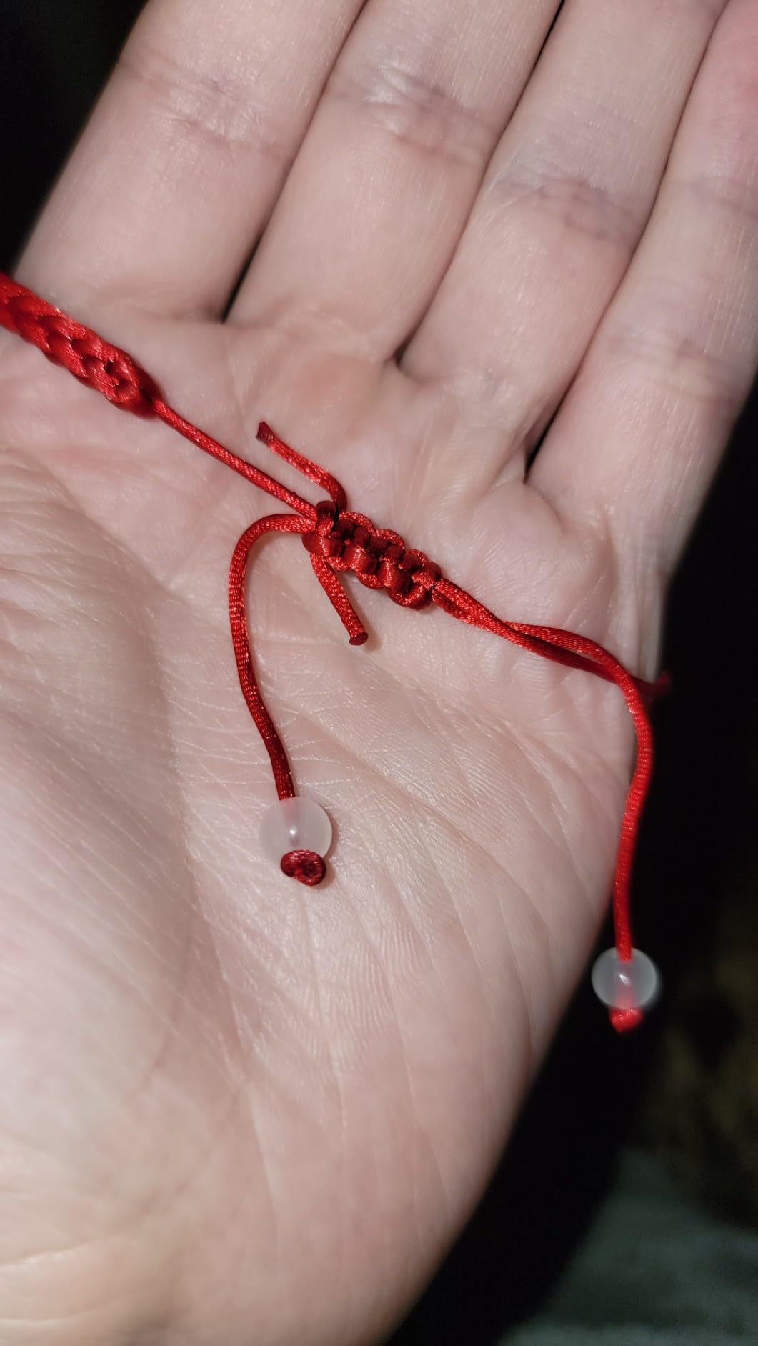 Desimtion Couples Bracelets Red String of Fate Matching Bracelets for Couples Gifts for Him and Her, Long Distance Relationship Gifts for Girlfriend and Boyfriend customer photo 1