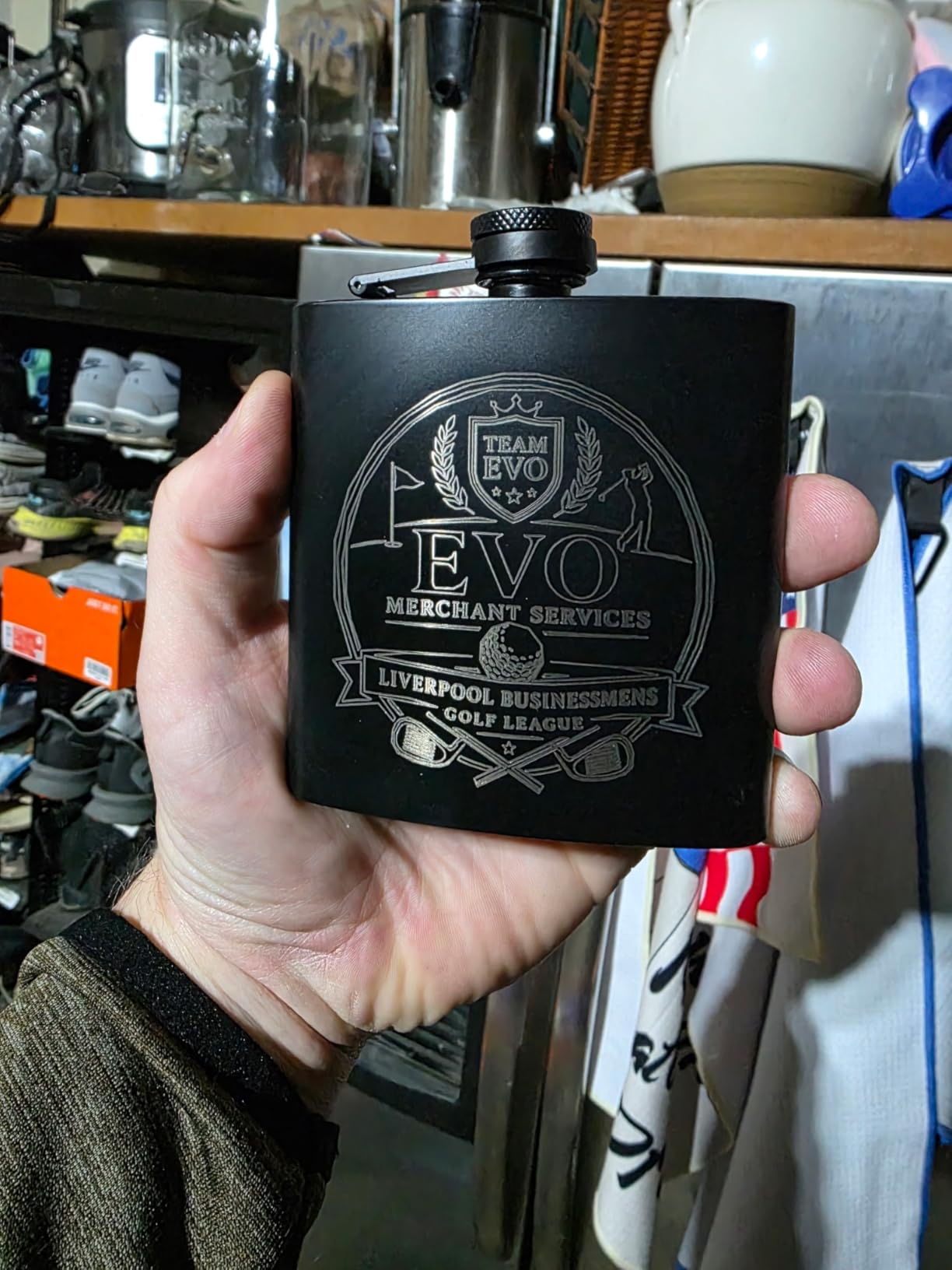 10 pcs Hip Flask for Liquor Black 6oz Stainless Steel Leakproof with 10 pcs Funnel for Gift, Camping, Wedding Party, Groomsmen Gifts customer photo 1