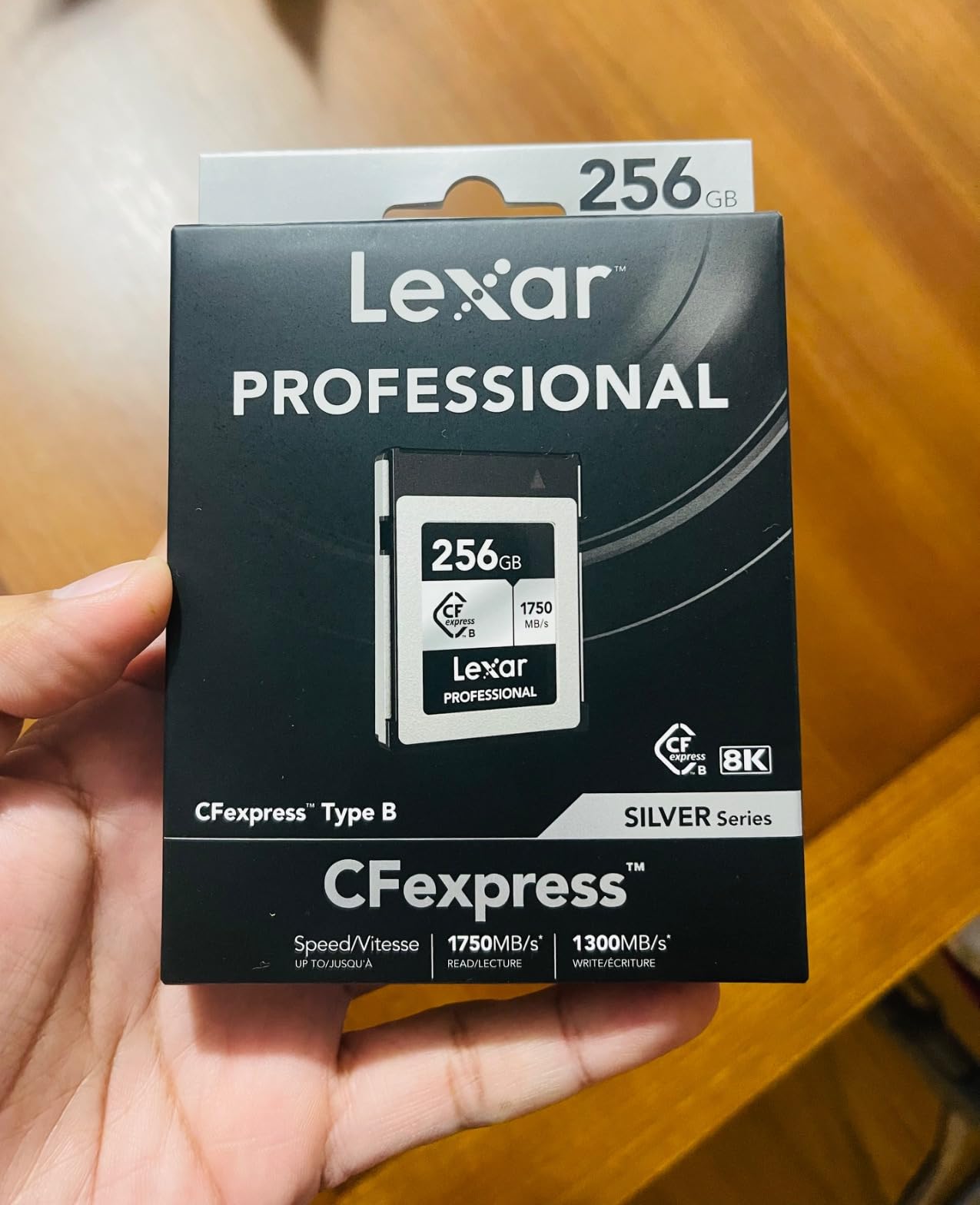 Lexar 128GB CFexpress Type B Silver 2.0 Card, 1750/1300 MB/s, 8K Video, Backwards Compatible with XQD Cameras customer photo 1
