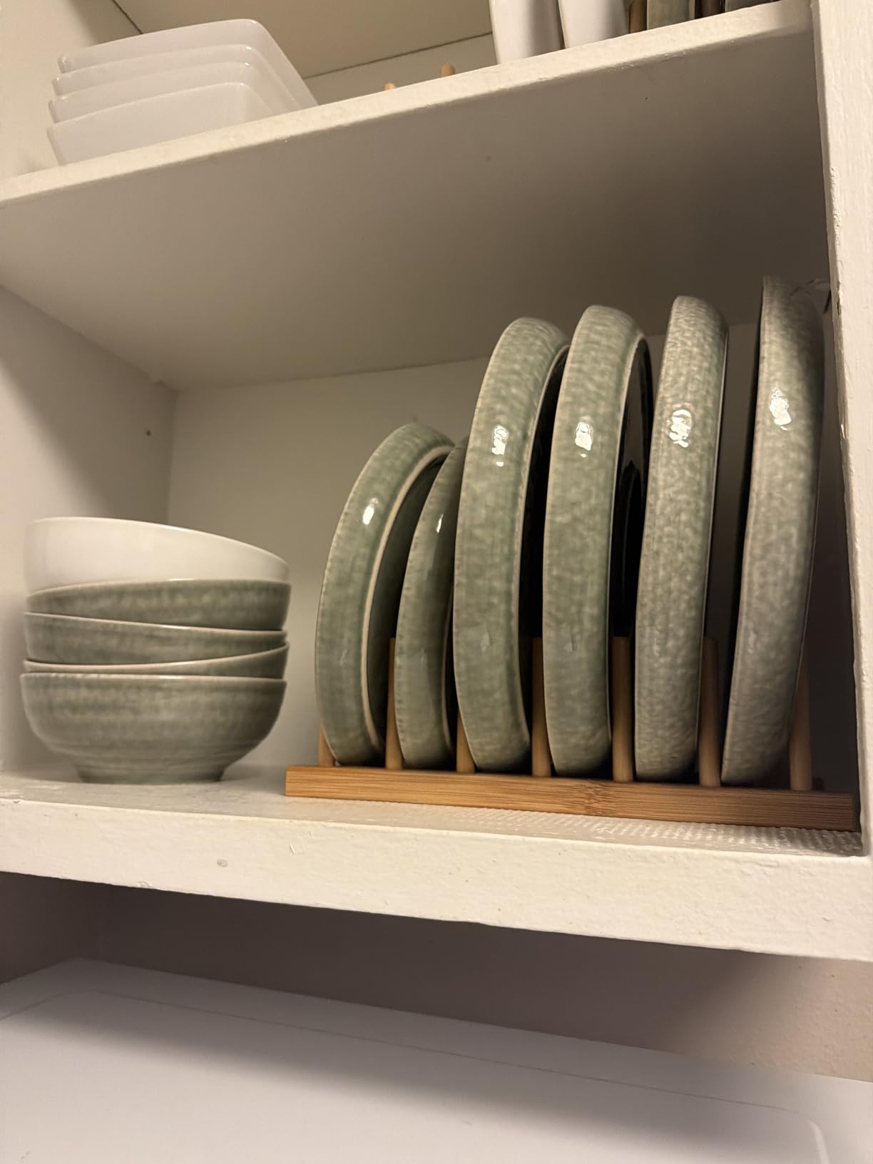 Gibson Elite Soho Lounge 16-Piece Round Reactive Glaze Stoneware Dinnerware Set, Service for 4 - Teal Plates and Bowls customer photo 1