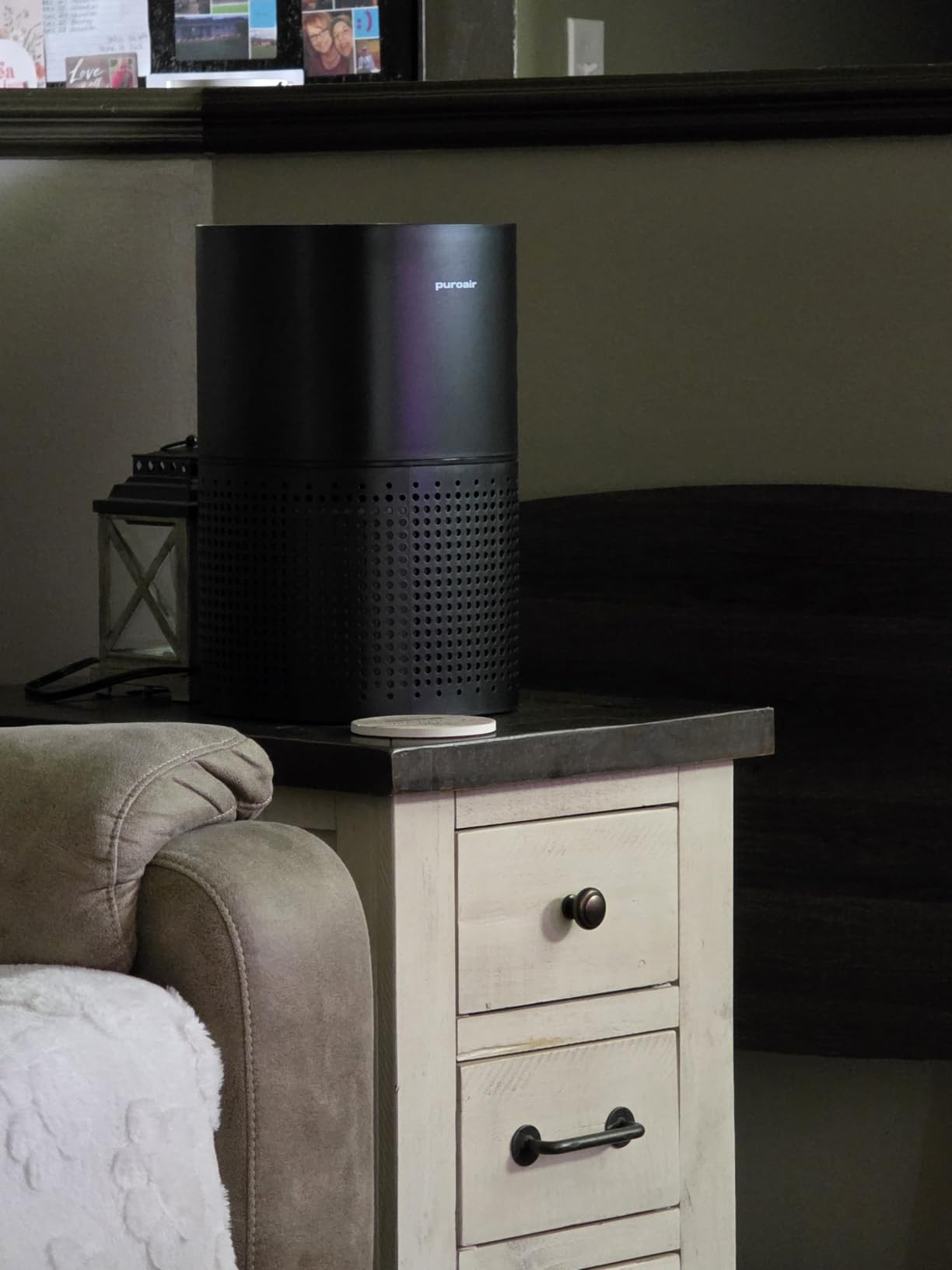 PuroAir 240 HEPA Air Purifiers for Home Pets Air Cleaner up to 1,000 Ft², HEPA Filter + CarbonTech up to 500X Stronger, Cleans Air Fast, Auto, Sleep Modes, Air Purifiers for Bedroom, Office, Dorm customer photo 1