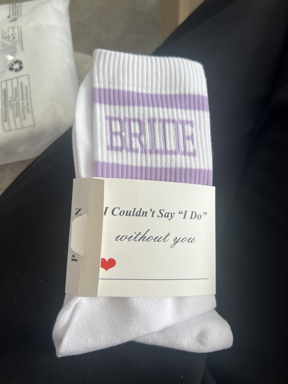 Bridesmaid Gifts For Women Wedding Gifts Proposal Set Bachelorette Party Favors Decorations Bride Socks customer photo 1
