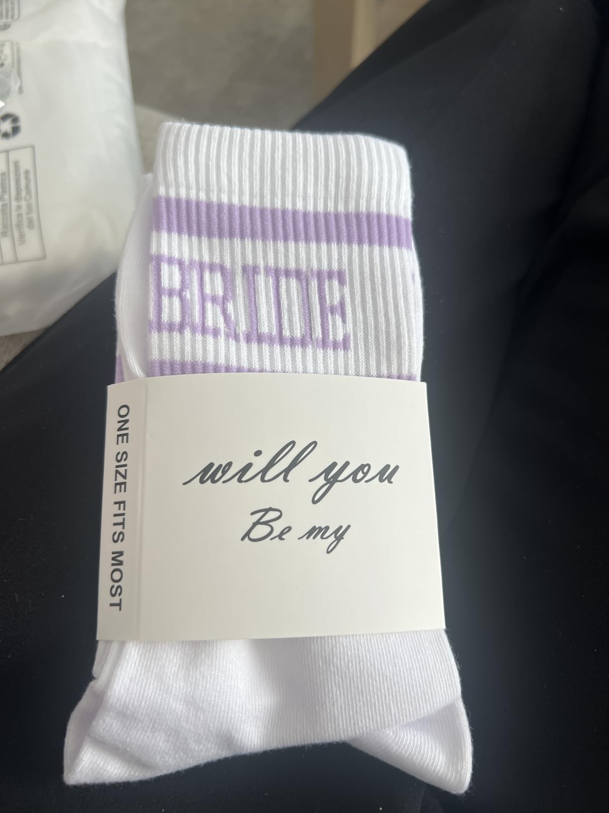 Bridesmaid Gifts For Women Wedding Gifts Proposal Set Bachelorette Party Favors Decorations Bride Socks customer photo 2