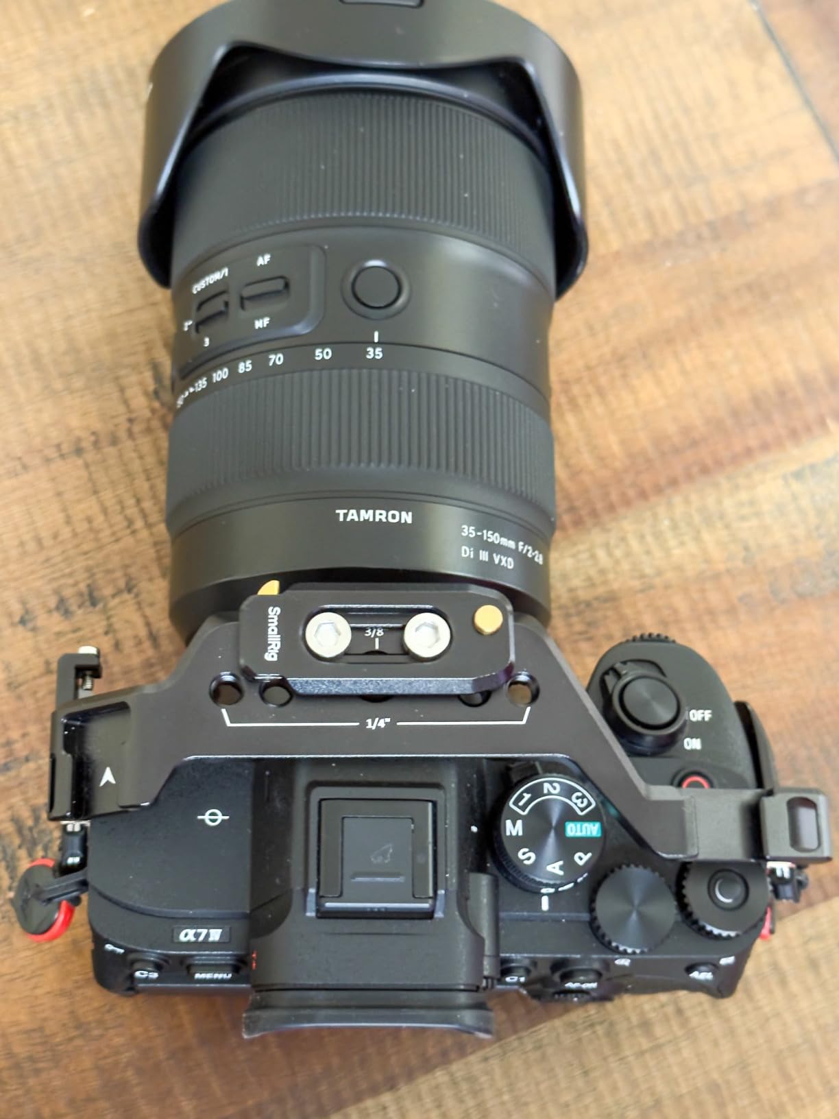 SmallRig HawkLock Quick Release Full Cage for Sony Alpha 7R V/Alpha 7 IV/Alpha 7S III/Alpha 1 / Alpha 7R IV/Alpha 7 V, Built-in Quick Release Plate for Arca, Cold Shoes (Upgraded Version) customer photo 2