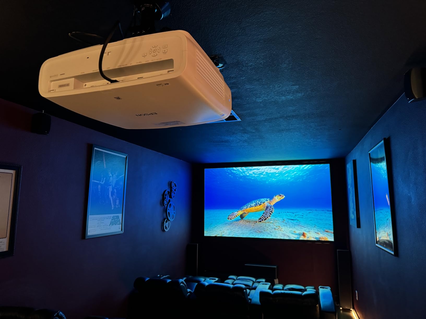 Epson Home Cinema LS11000 4K PRO-UHD Laser Projector, HDR, HDR10+, 2,500 Lumens Color & White Brightness, HDMI 2.1, Motorized Lens, Lens Shift, Focus, Zoom, 3840 x 2160, 120 Hz customer photo 2