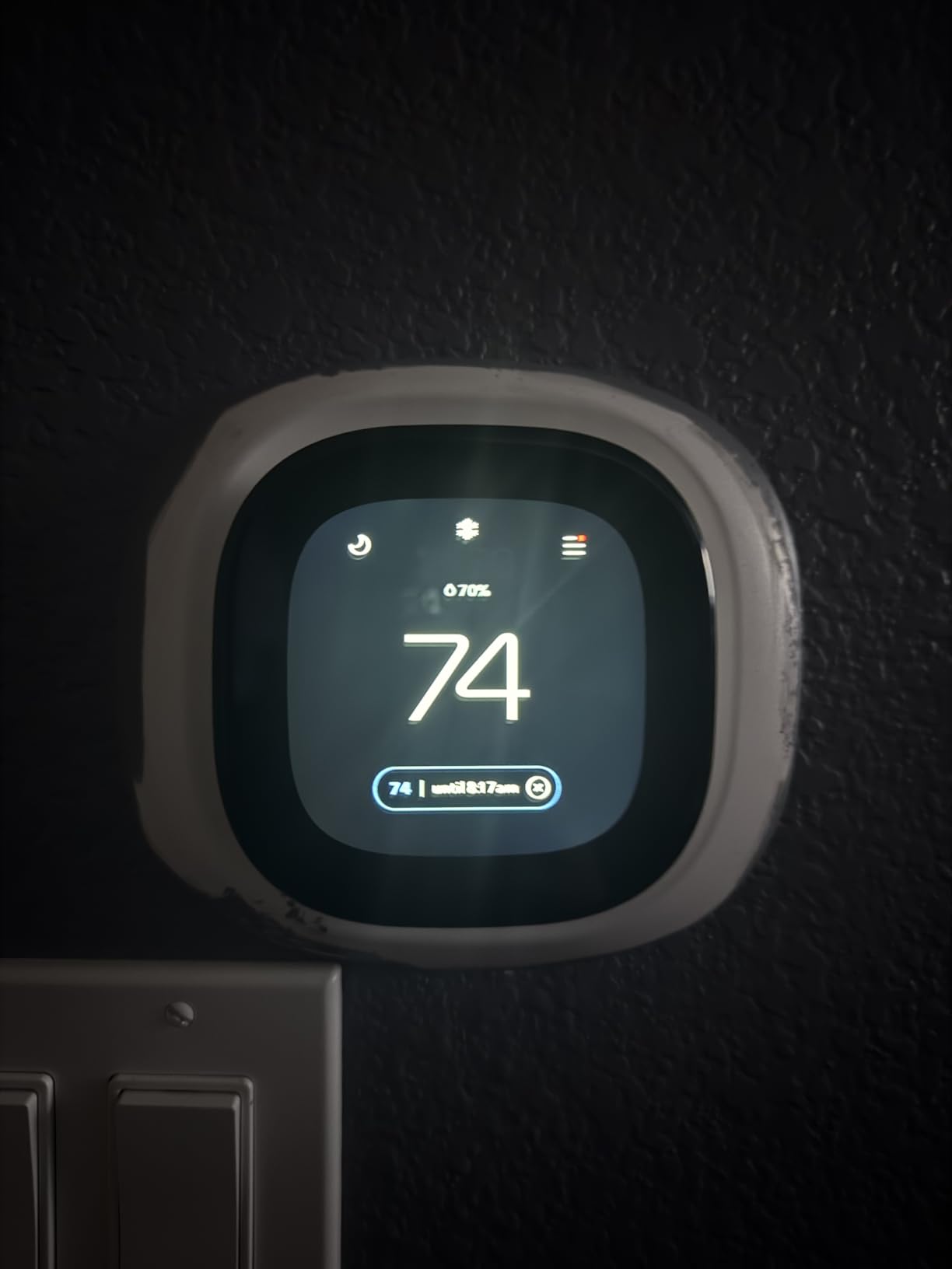 ecobee Smart Thermostat Enhanced, Programmable Wifi Thermostat | Works with Siri, Alexa, Alexa - Energy Star Certified customer photo 1