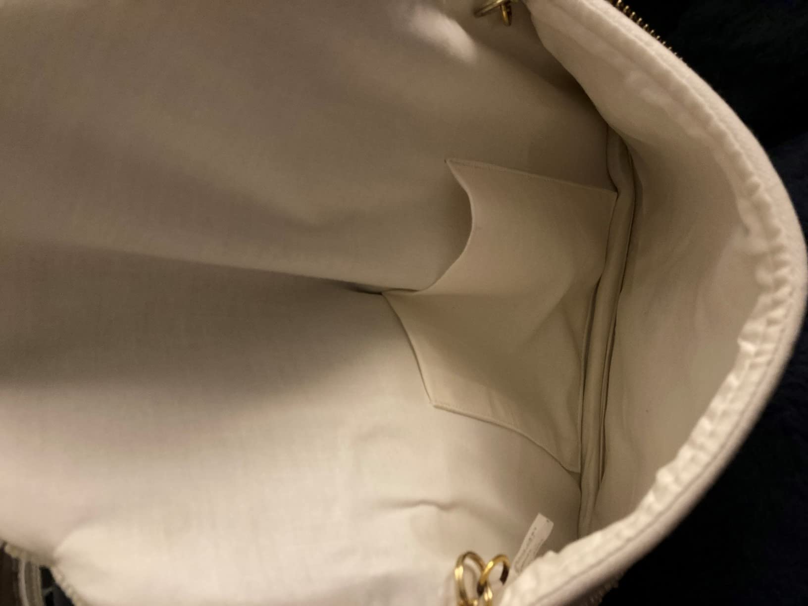 Pearl Beaded Clutch Purse, Ivory Bridal Evening Bag with Chain customer photo 2