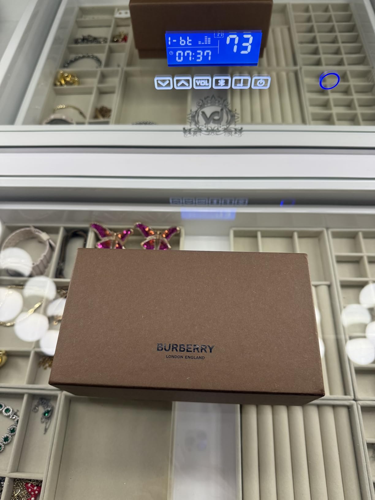 BURBERRY Sunglasses BE 3133 133713 Daphne Rose Gold Gradient Pink customer photo 1