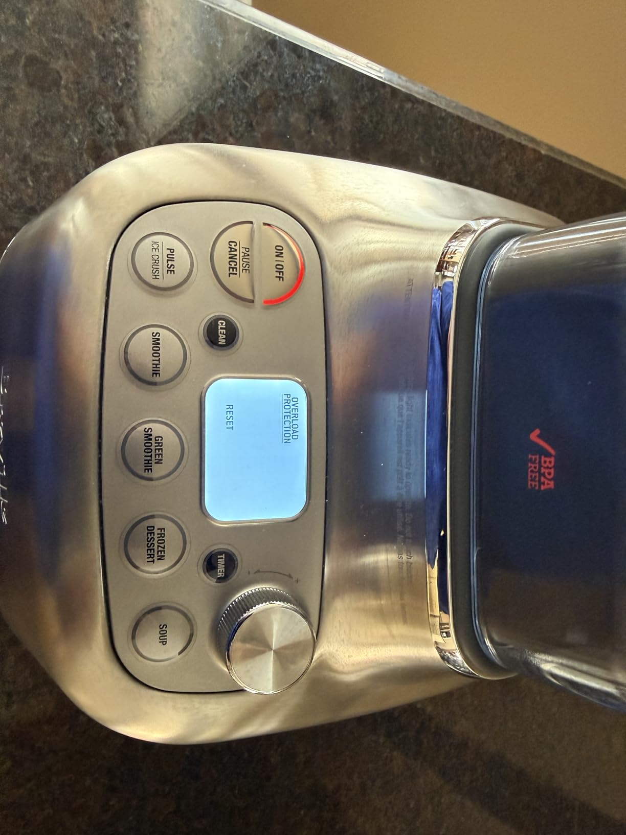 Breville BBL920BTR Super Q Home Blender, Black Truffle | 68 oz Capacity customer photo 2