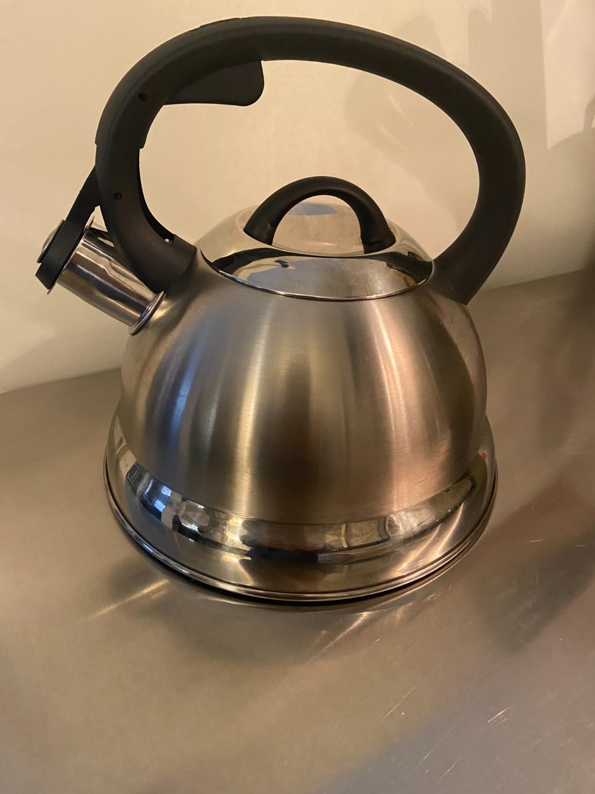 Mr. Coffee Flintshire 1.75-Quart Stainless Steel Whistling Tea Kettle with Nylon Handle, Copper Finish Stove-Top Kettle for Boiling Water customer photo 2